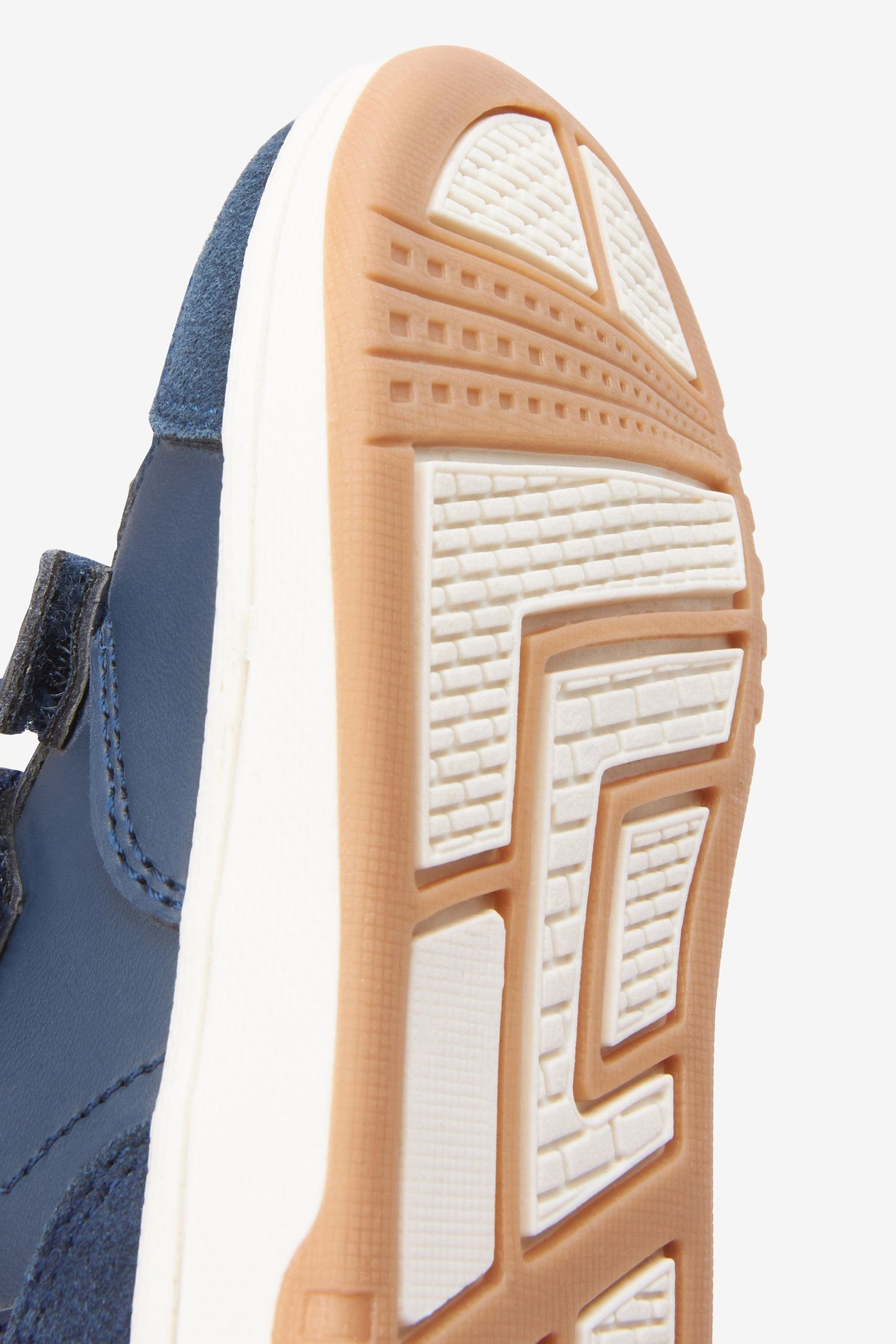 Smart doppeltem Sneaker Navy (1-tlg) Klettverschluss mit Sneaker Next