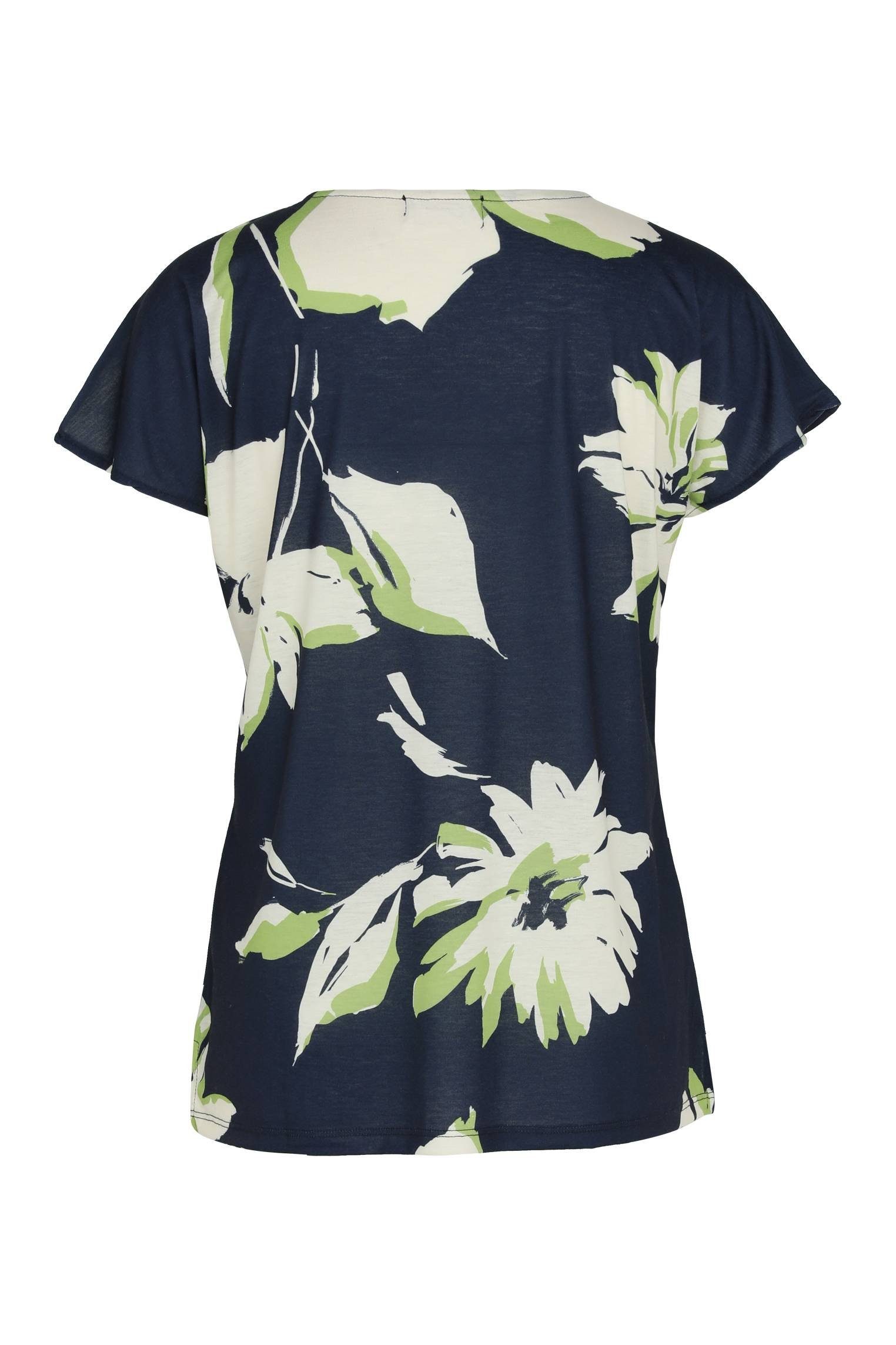 Cassis T-Shirt Mit T-Shirt Blumenmuster