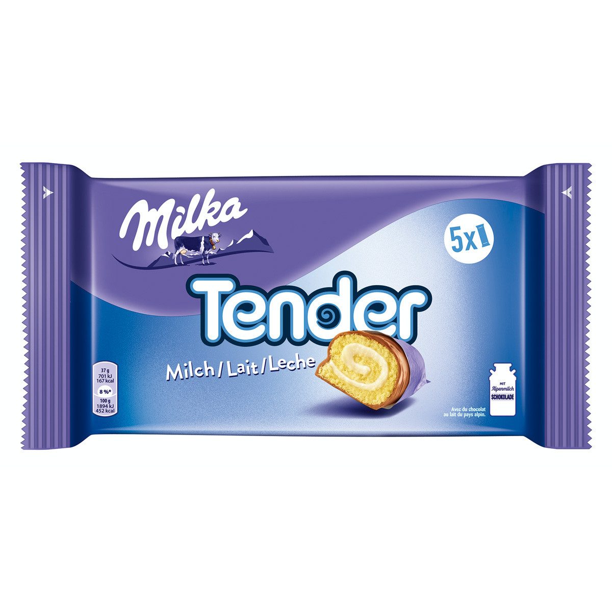 MILKA Schokolade, Milka Tender Milk 5er