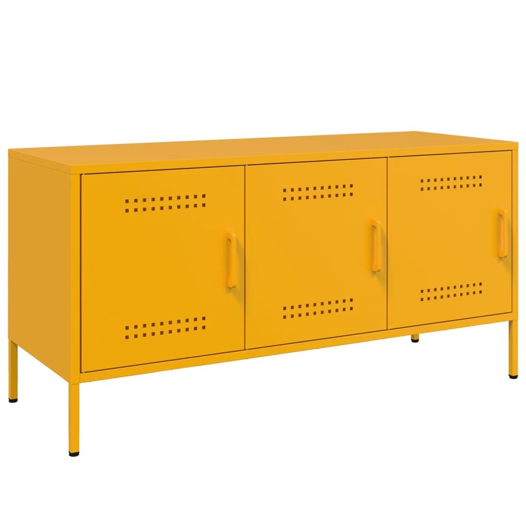 vidaXL TV-Schrank TV-Schrank Senfgelb 100,5x39x50,5 cm günstig online kaufen