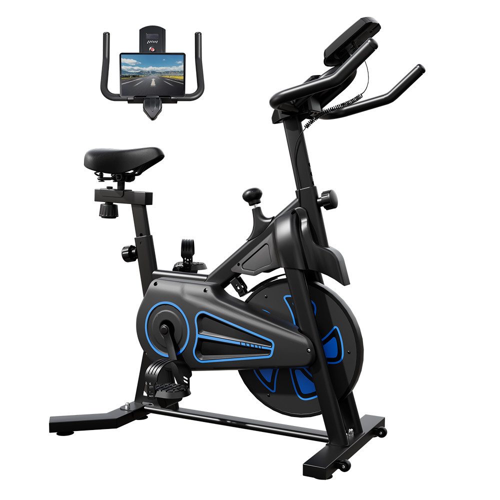 Heimtrainer QK116C Fitnessbike mit Magnetbremse, leise, 120 kg