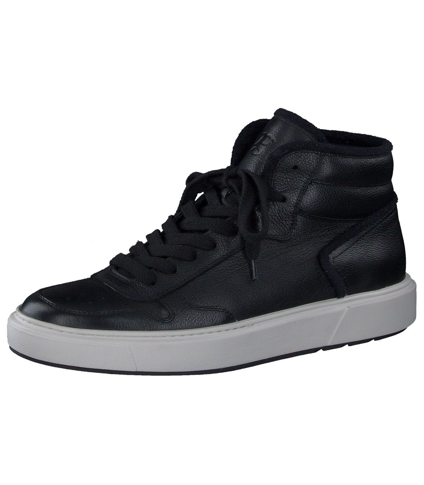 Paul Green Sneaker Sneaker Schwarz Glattleder