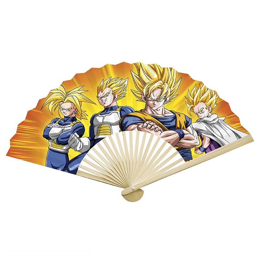 Handfächer Super Saiyans - Dragon Ball