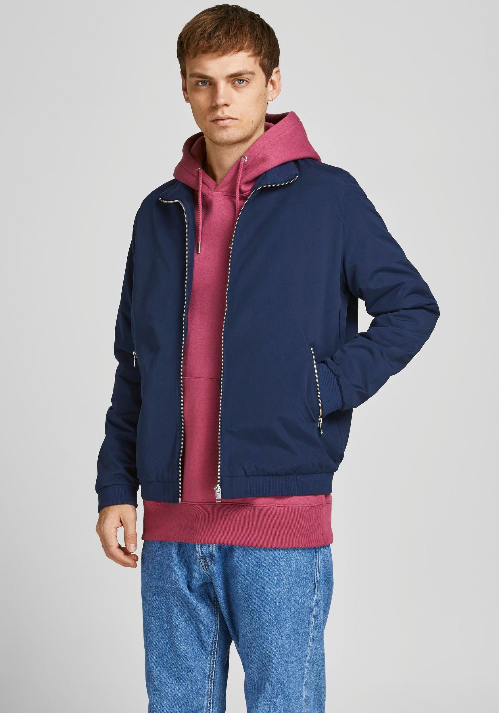 Jack & Jones Blouson HARRINGTON BOMBER navy