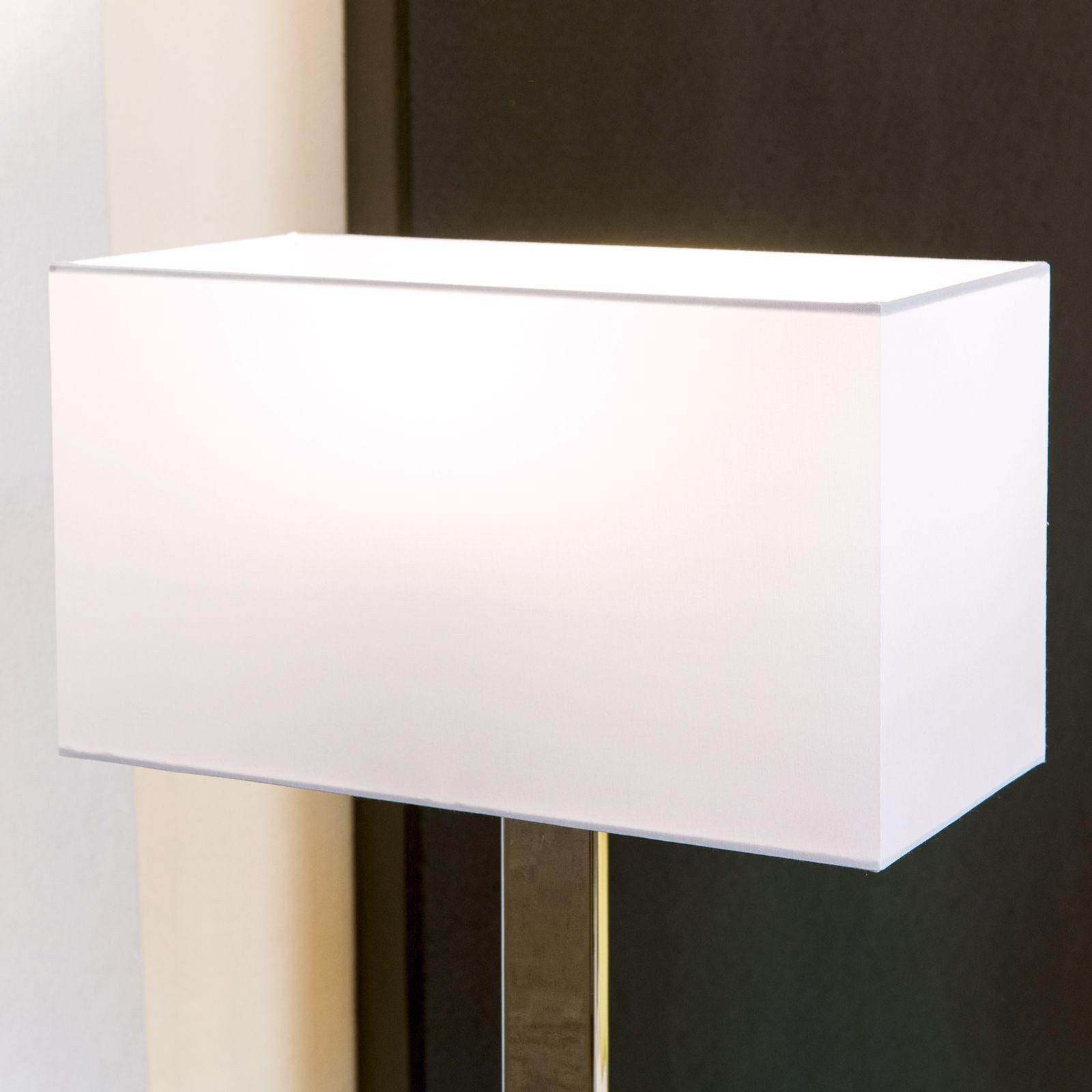 Orion Leuchten Lampenschirm Rechteckiger Lampenschirm 32 x 16 x 18 cm weiß – Bild 5 von 5