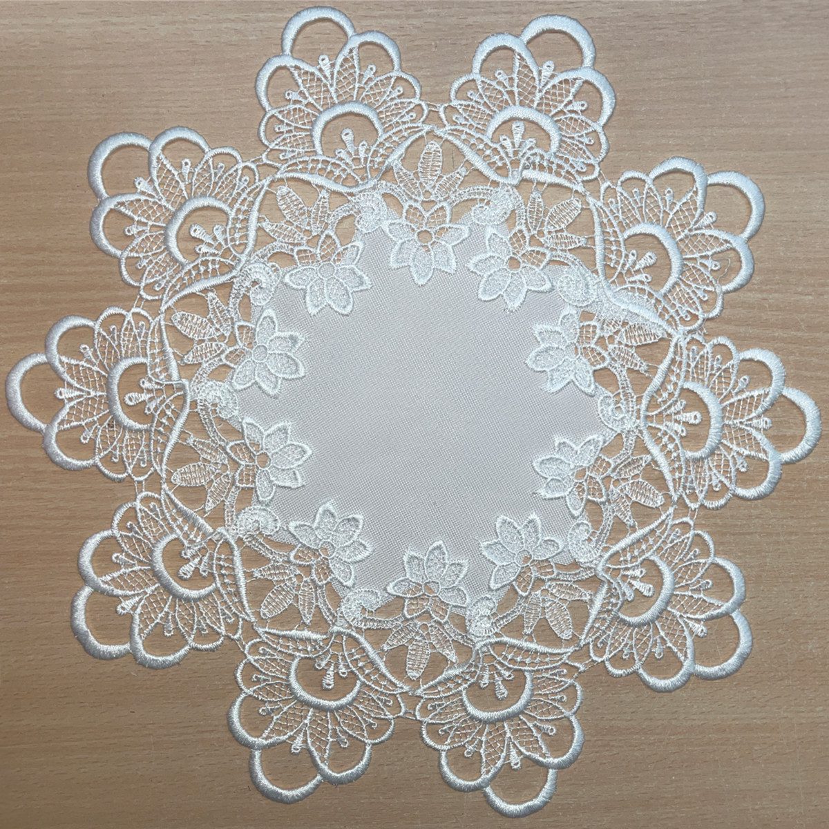 matches21 HOME & HOBBY Tischdecke Tischdeckchen INES Spitzenbordüre Vintage günstig online kaufen