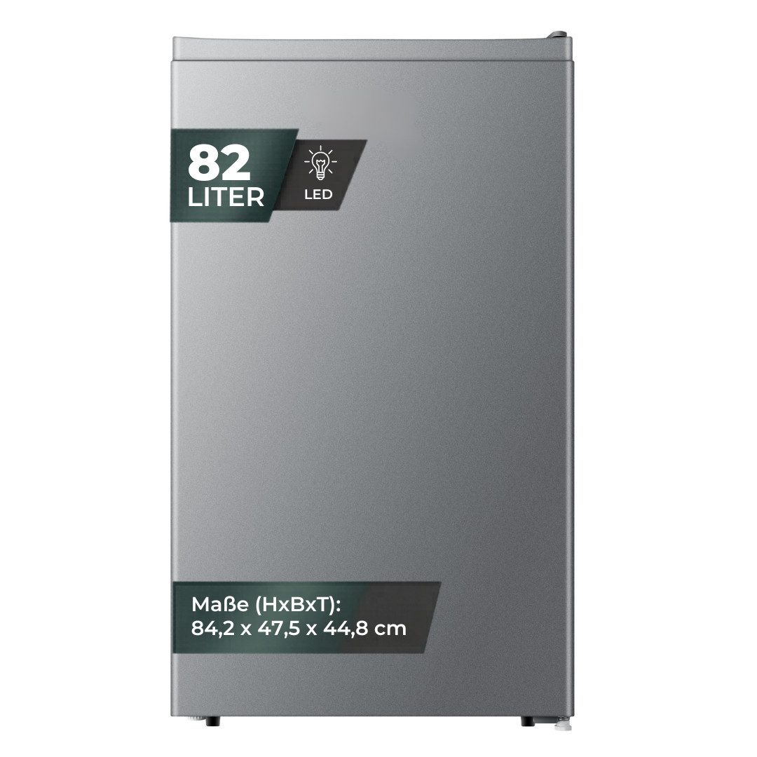 YUNA Kühlschrank Serebro E, 84 cm hoch, 47.5 cm breit
