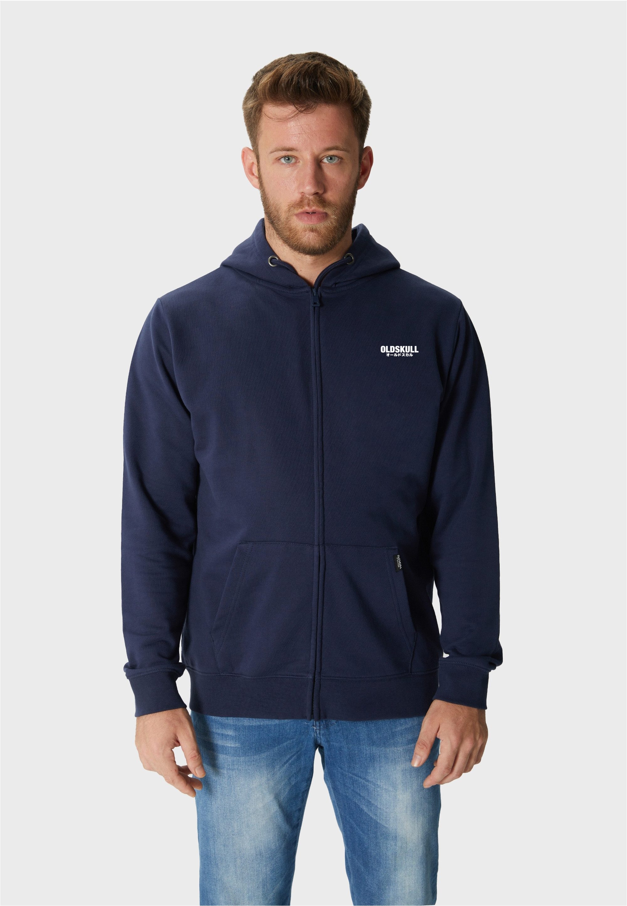 Oldskull Sweatjacke Basic Osk Logo (1-tlg) mit kleinem Marken-Print günstig online kaufen