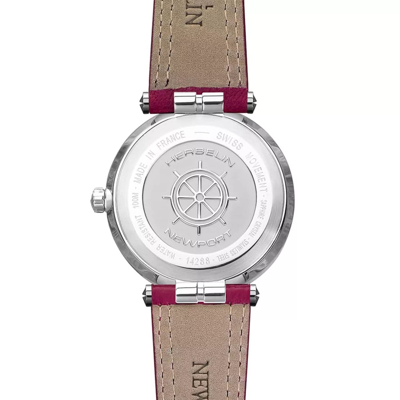 Michel Herbelin Quarzuhr Michel Herbelin Damenarmbanduhr Newport Edelstahl 14288AP89FU Quarz, (1-tlg)
