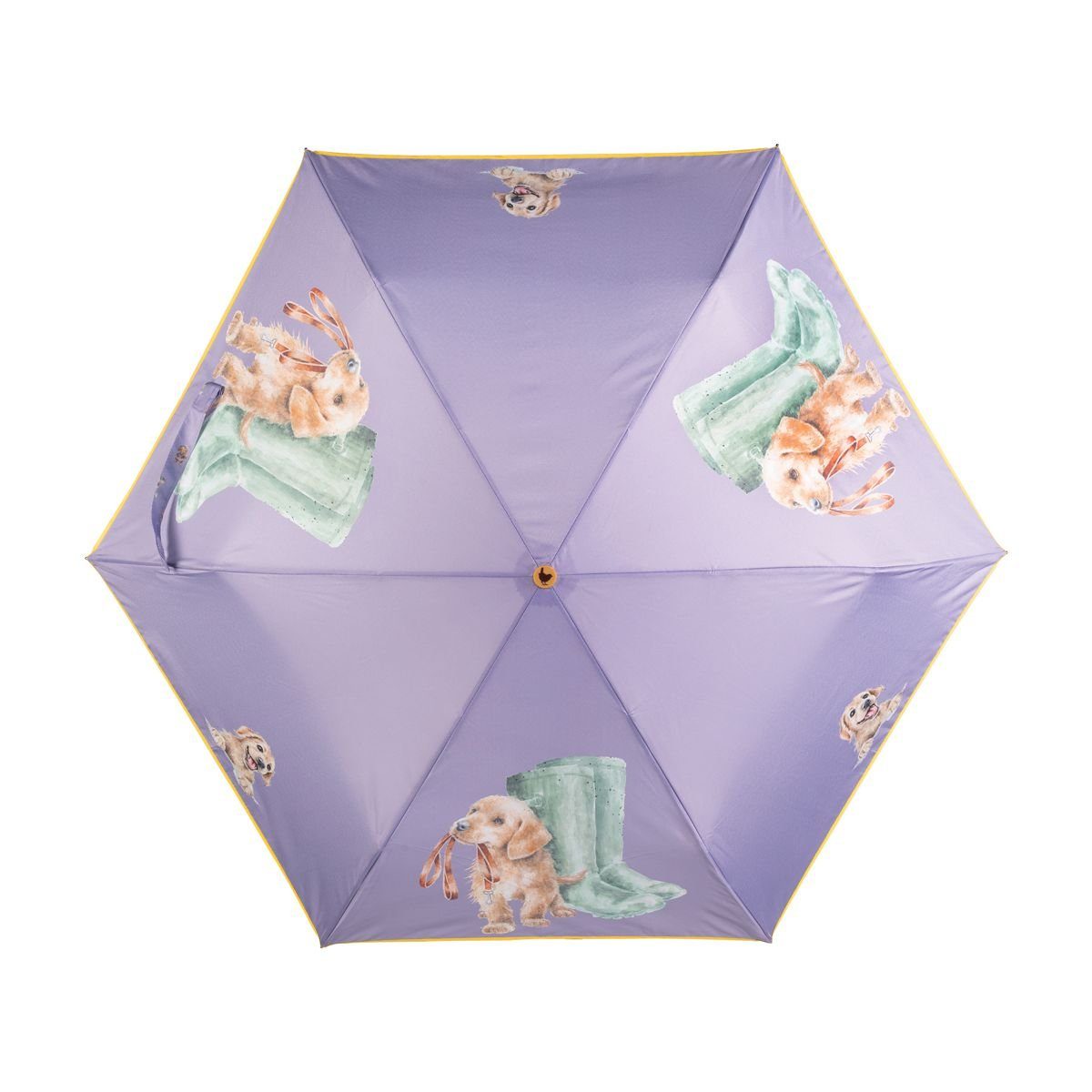 Wrendale Taschenregenschirm Wrendale Designs Taschen-Regenschirm Hunde-Wetter | Taschenschirme