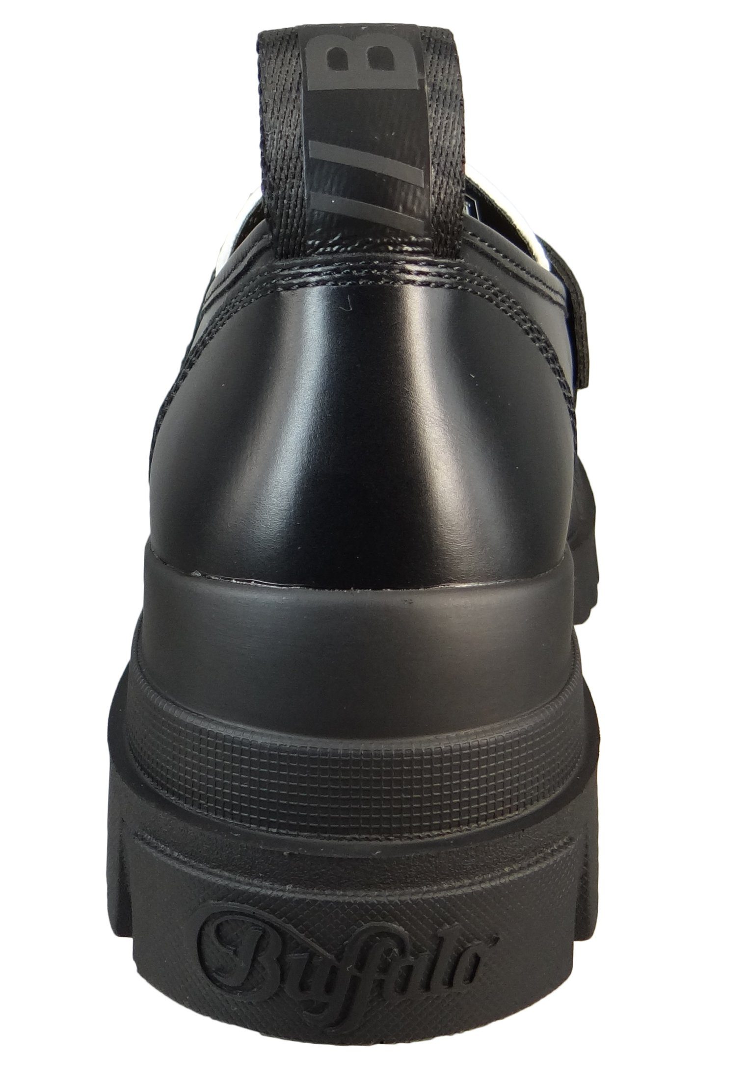 Buffalo 1622300 Aspha Loafer Vegan Black/White Slipper
