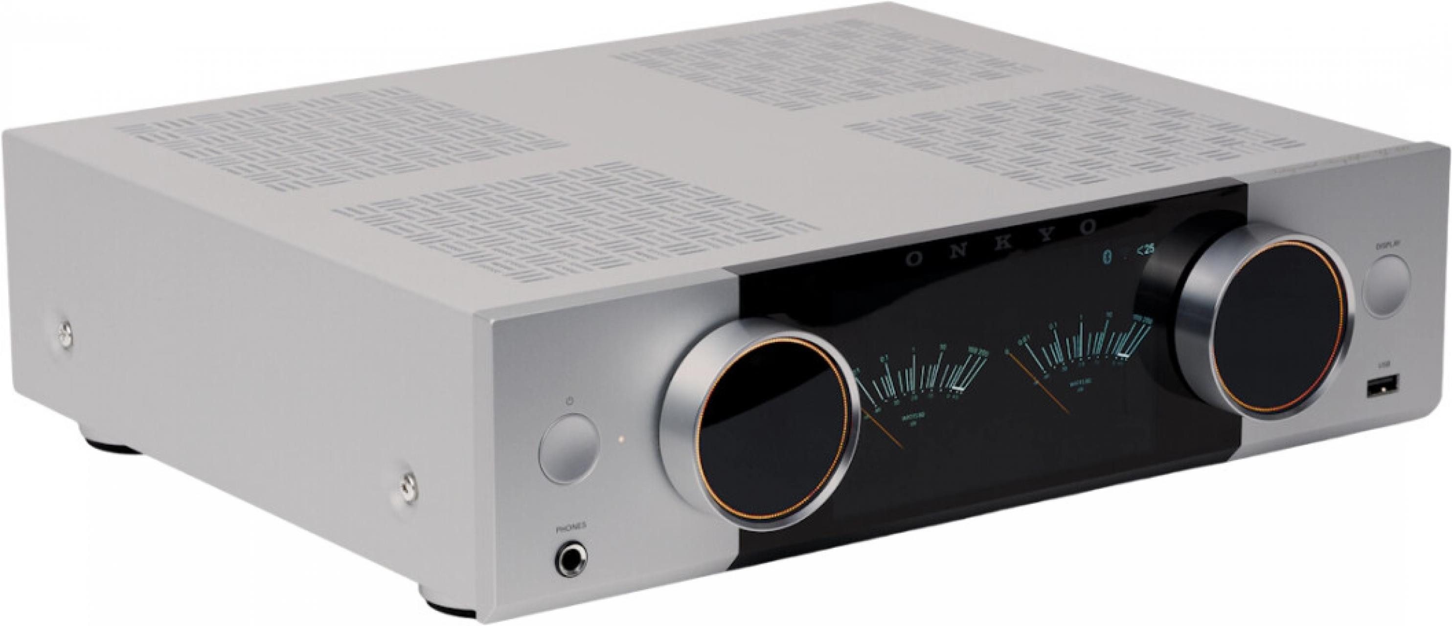 Onkyo Muse Y50SCUP silber Netzwerk Vollverstärker Stereo-Netzwerk-Receiver