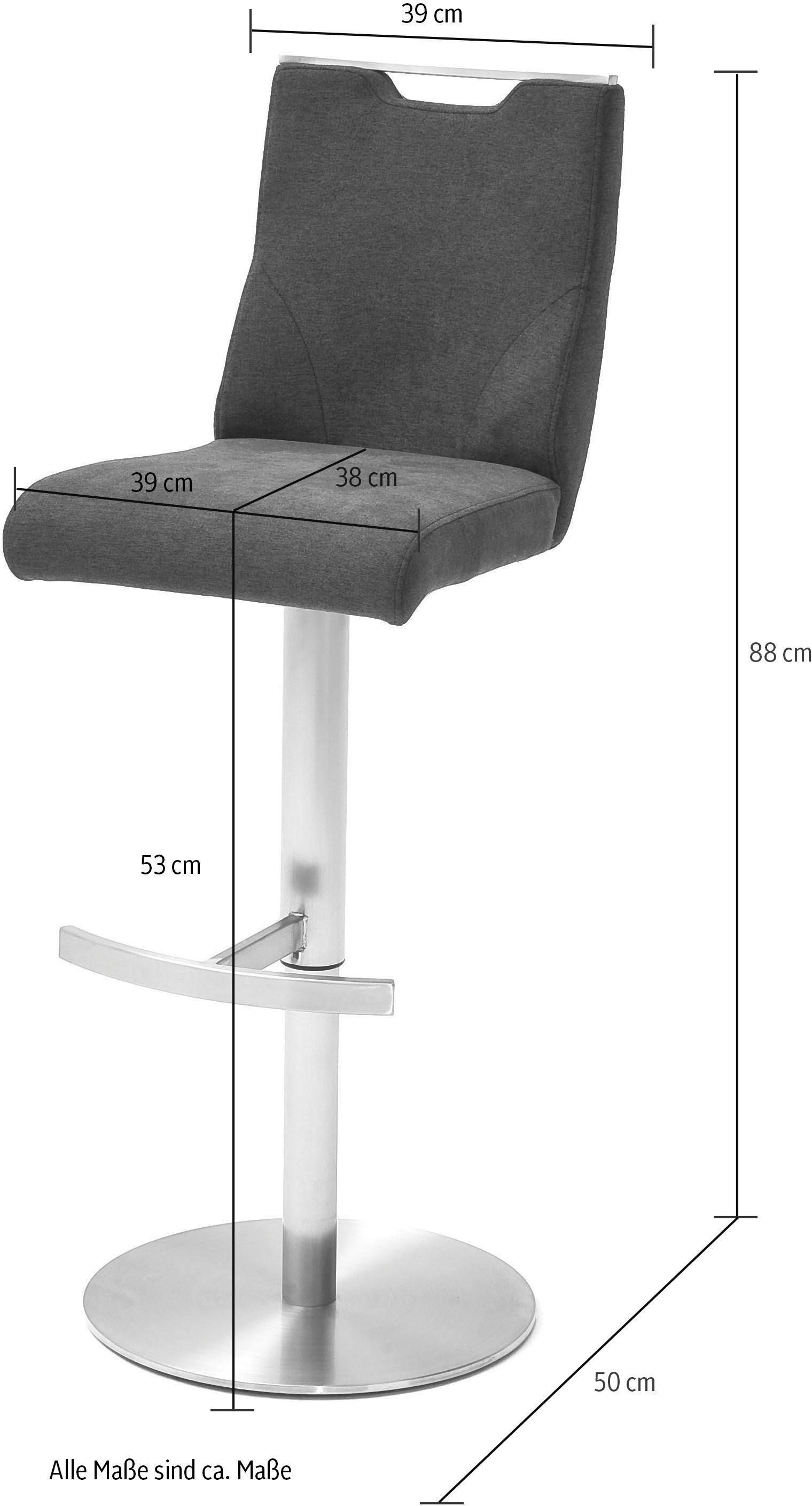 MCA furniture Bistrostuhl GIULIA Barstuhl Tresenstuhl günstig online kaufen