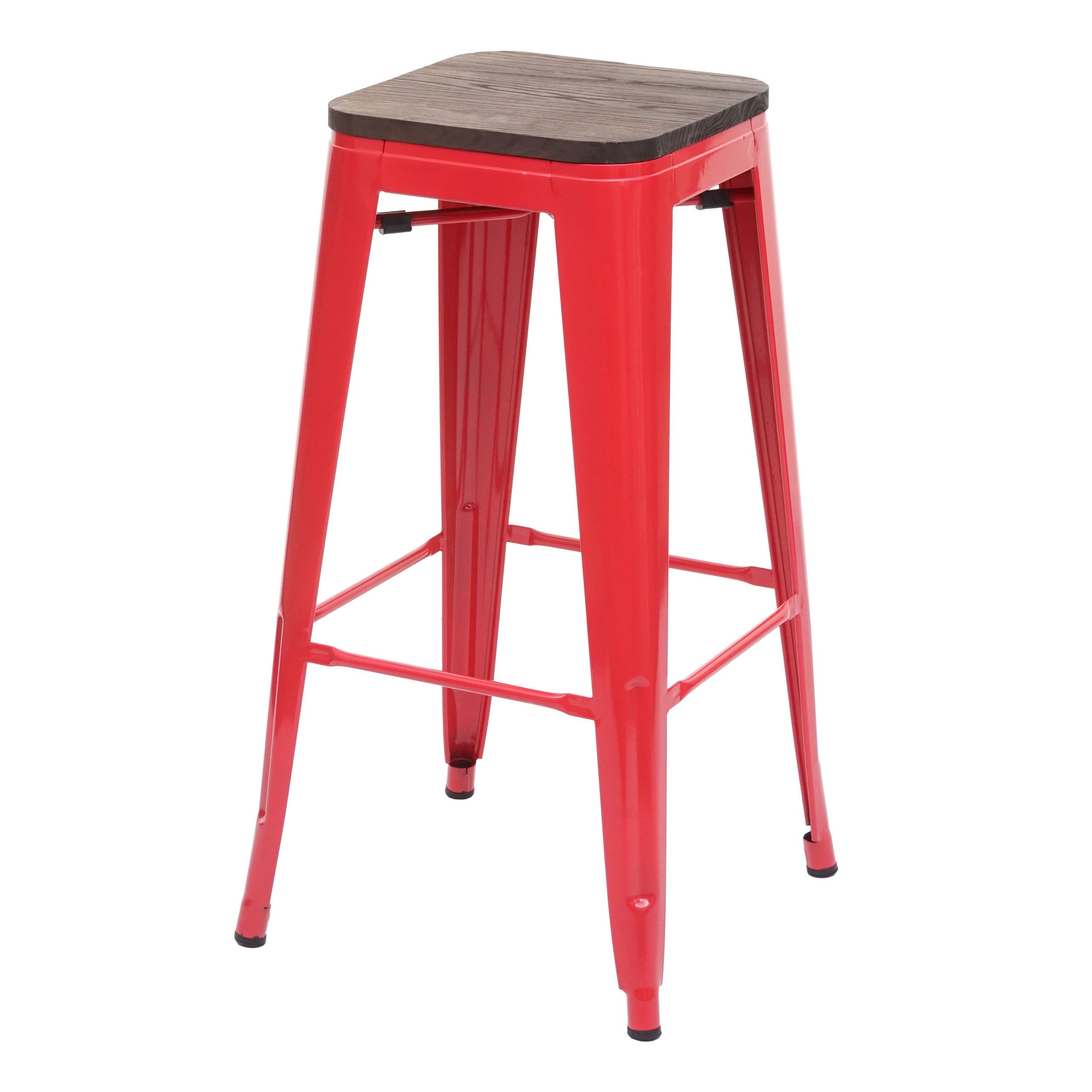 PROREGAL® Barhocker Barstuhl in unterschiedlichen Ausführungen, Material, Farbe (1 St), stabil, pflegeleicht und dazu ein echter Hingucker