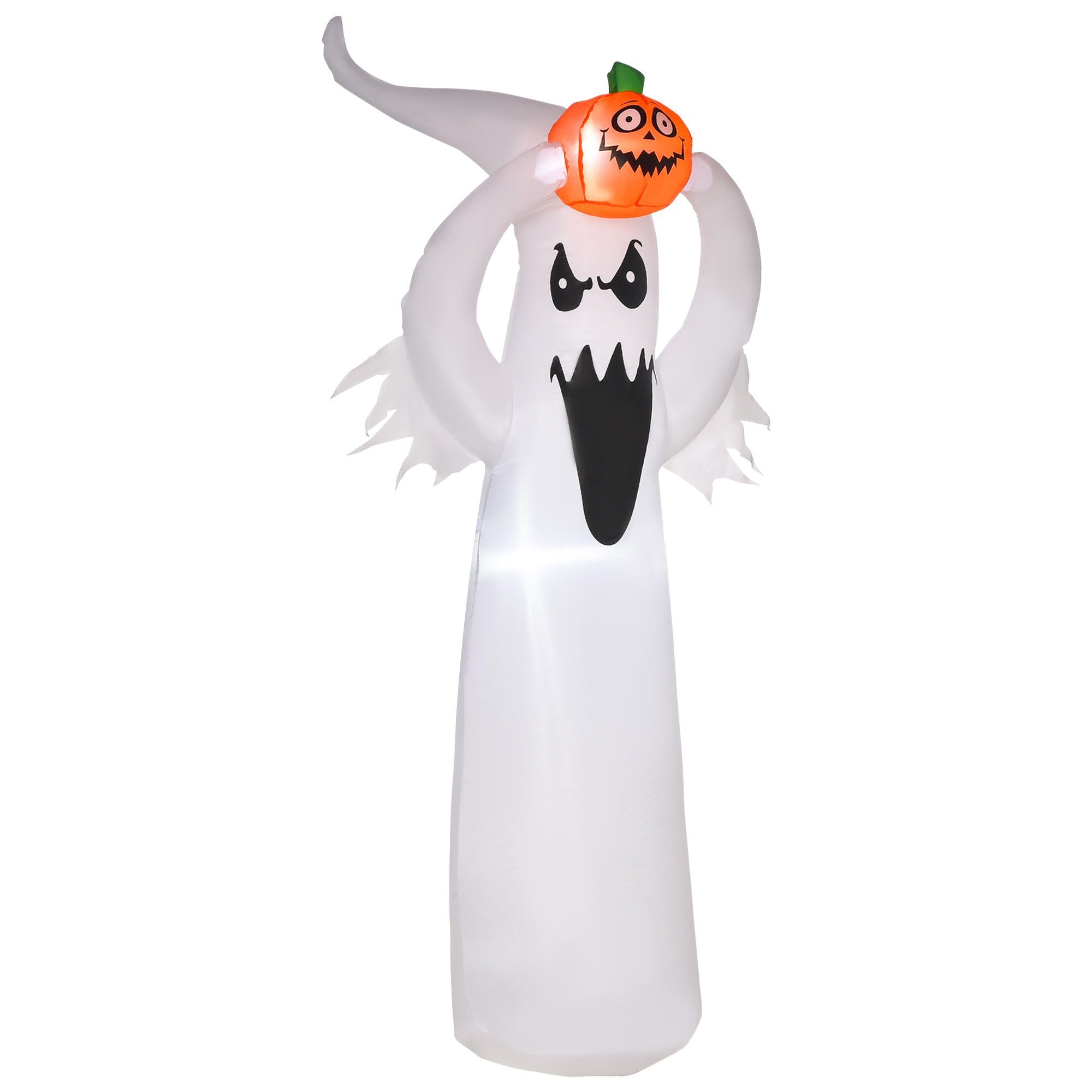 HOMCOM LED-Dekofigur Aufblasbar Ghost mit 2 günstig online kaufen