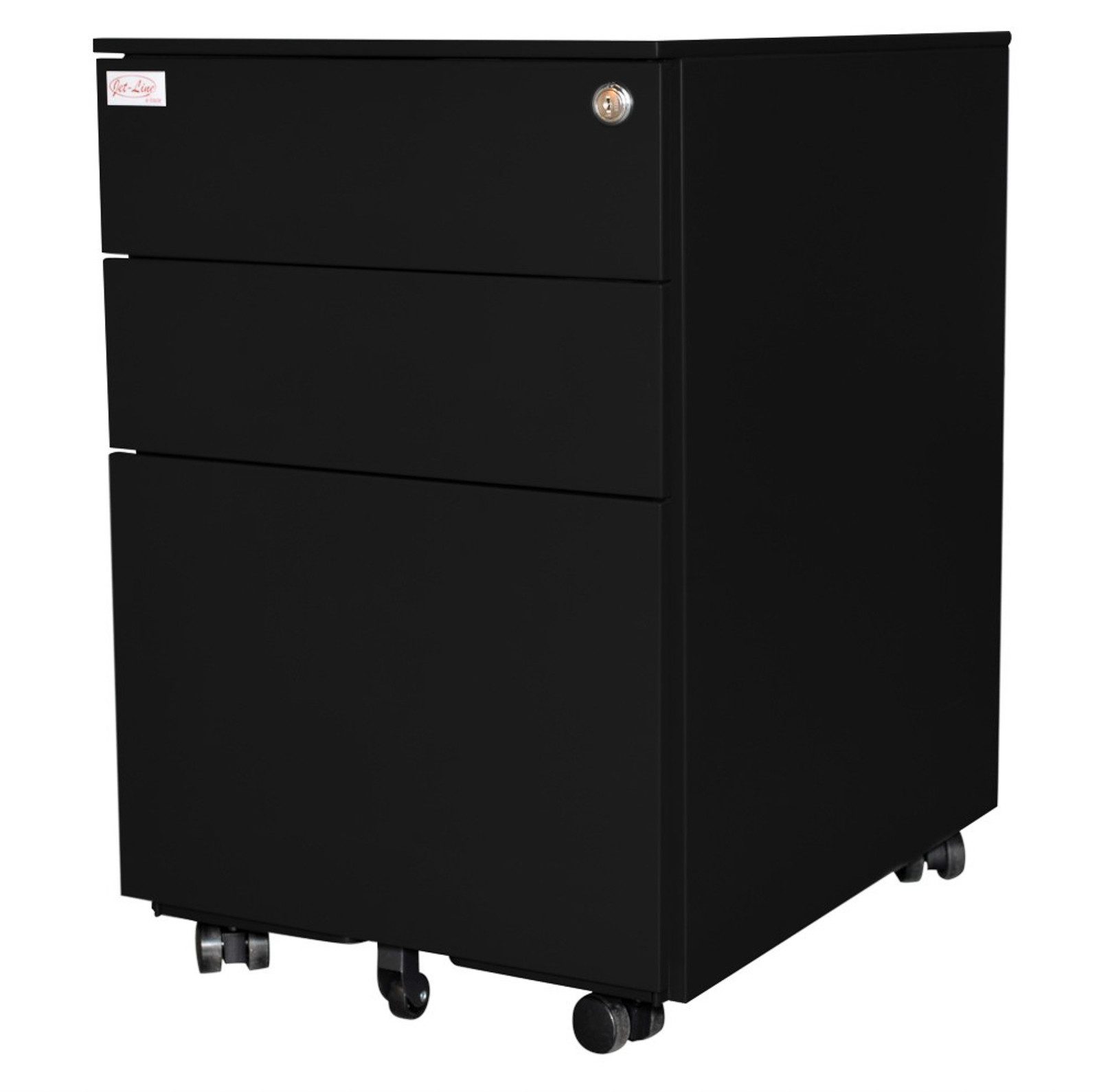 Rollcontainer Rollcontainer in schwarz Rollschrank Bürocontainer