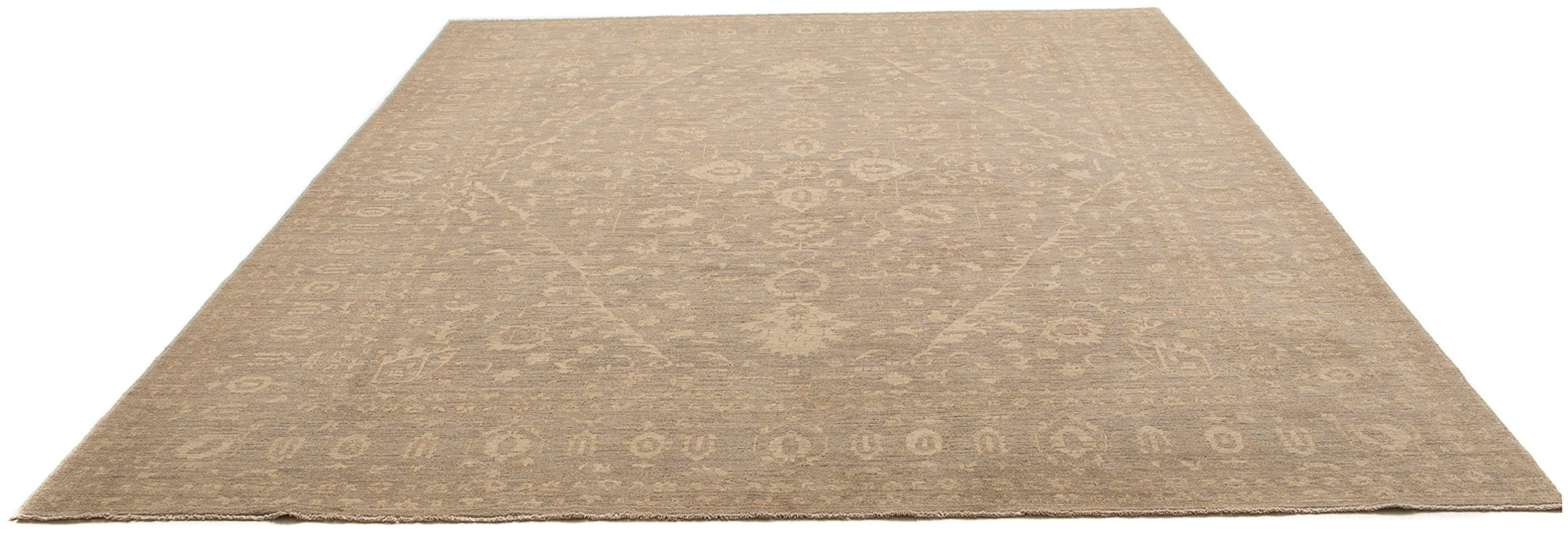 Orientteppich Ziegler - 303 x 261 cm - hellbraun, morgenland, rechteckig, Höhe: 6 mm, Wohnzimmer, Handgeknüpft, Einzelstück mit Zertifikat | Kurzflor-Teppiche
