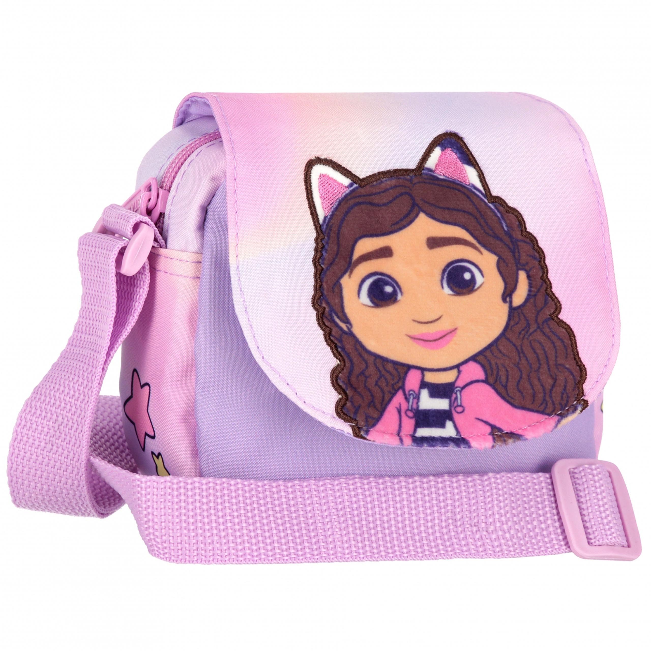 Gabby's Dollhouse Handtasche Gabby's Dollhouse Reißverschlusstasche Mädchen Tasche Riemen – Bild 2 von 5