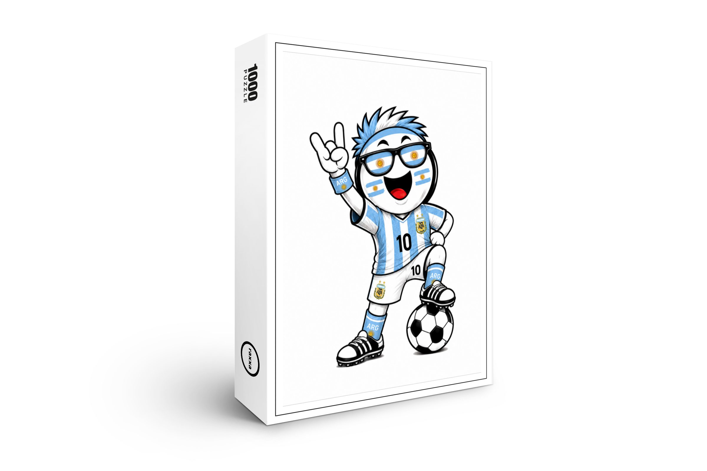 raxxa Puzzle "WM 2026 - Argentienien", FSC®, 1000 Puzzleteile