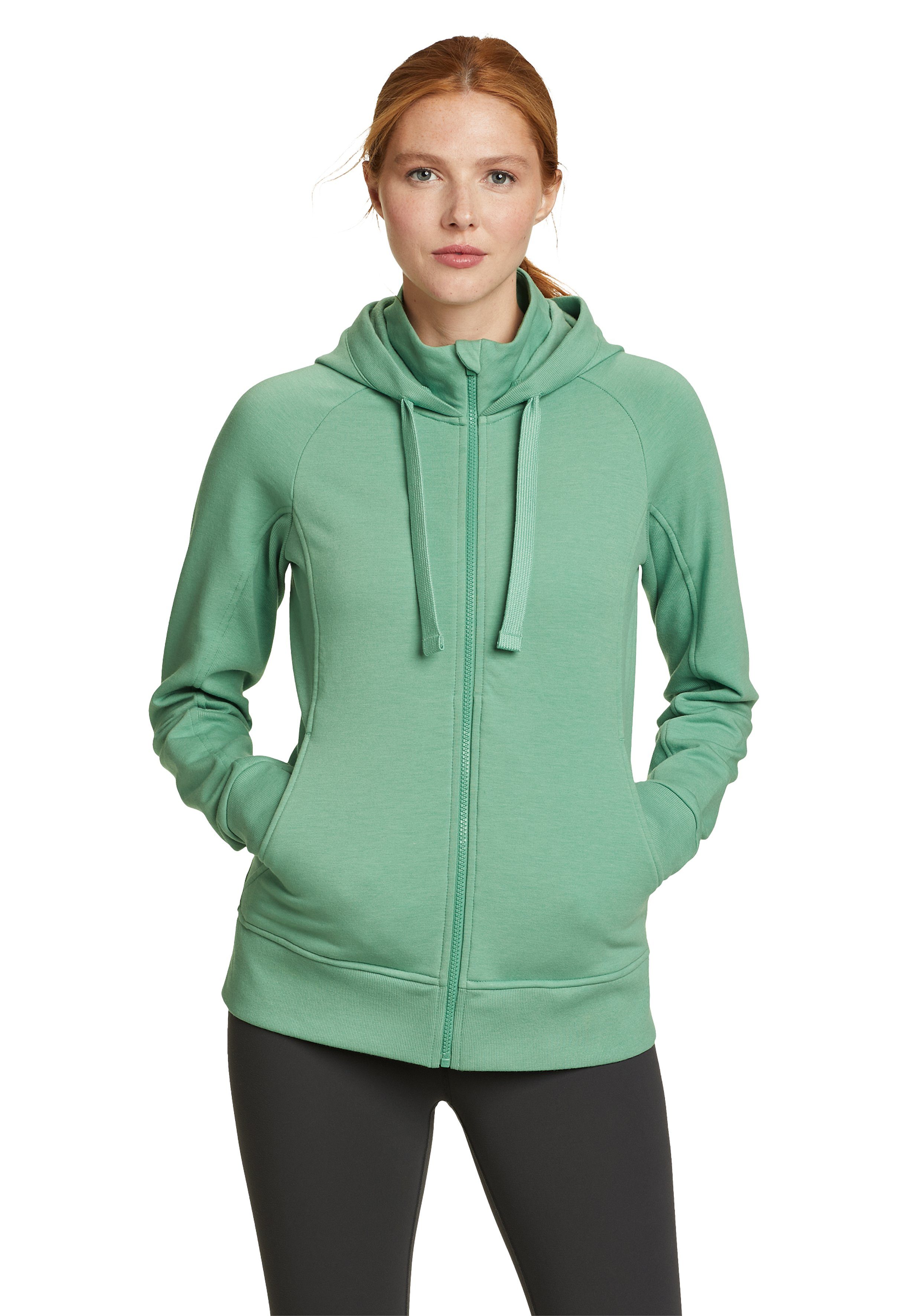 Eddie Bauer Kapuzensweatjacke Motion Cozy Kapuzenjacke Eisgrün | Zip Hoodies