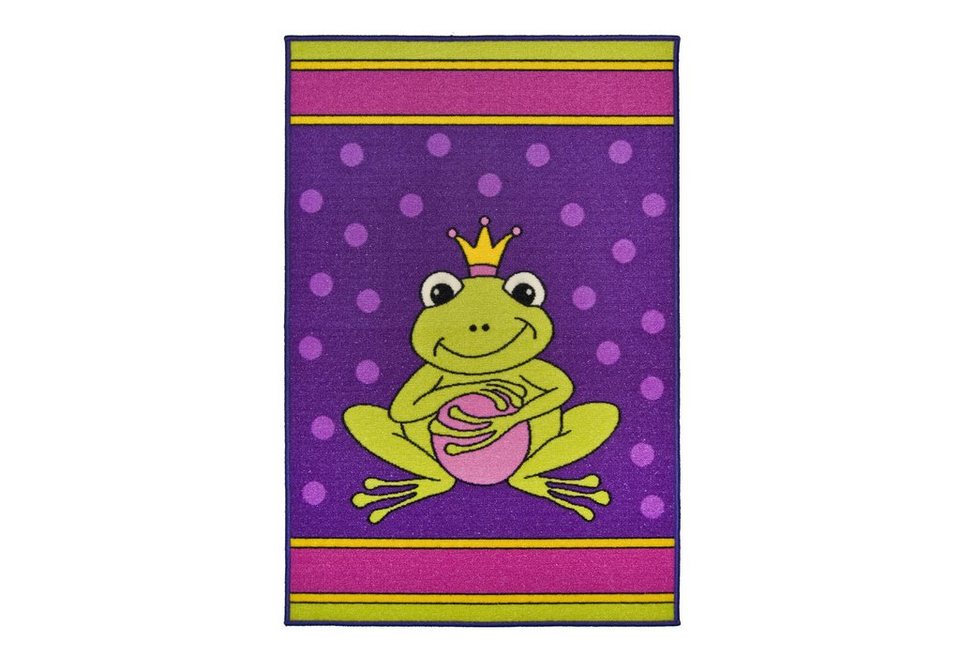 Kinderteppich »Frosch«, Andiamo, rechteckig, Höhe 6 mm online kaufen | OTTO