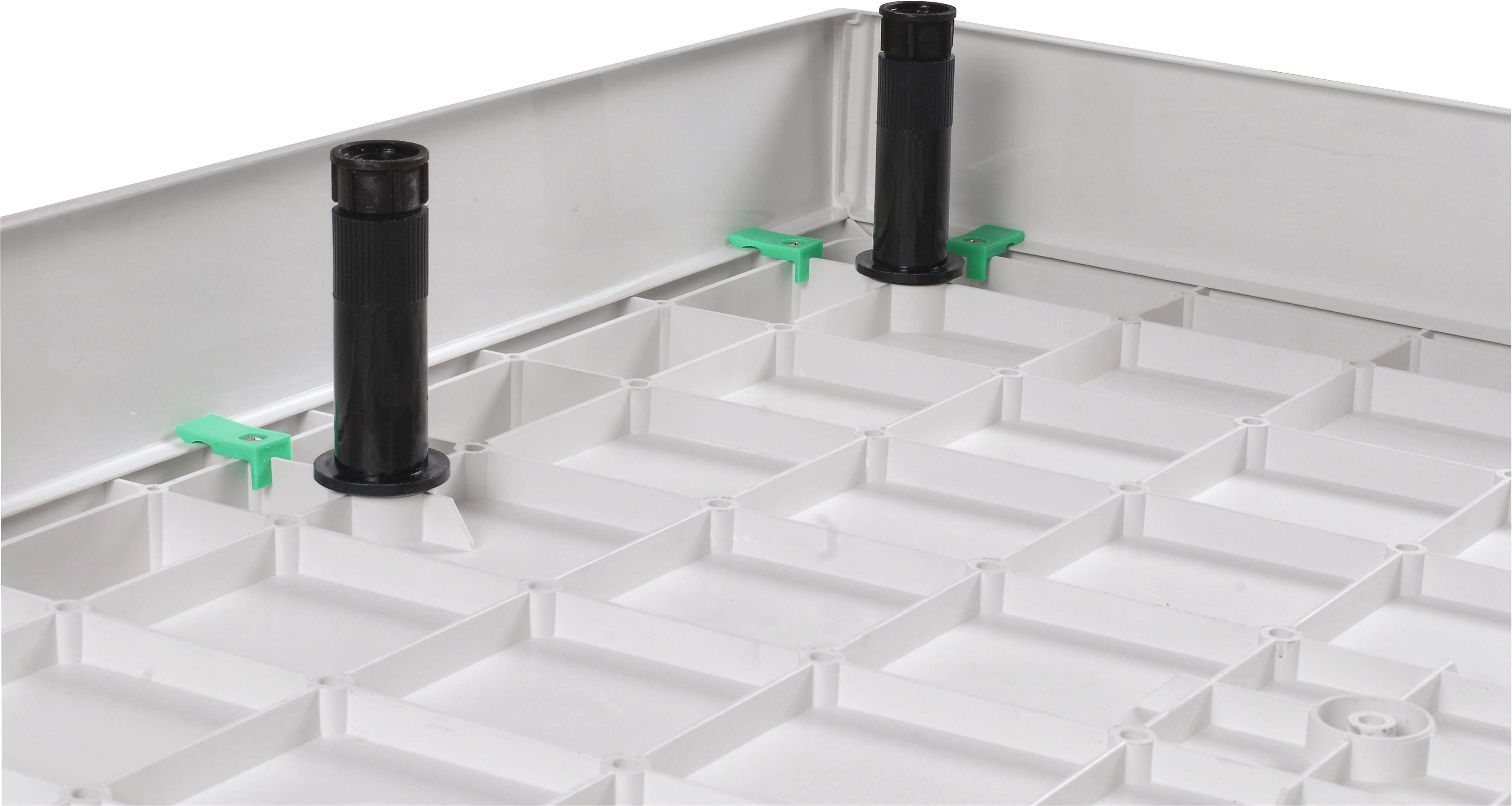 Sanotechnik Eckschürze SMC, für Duschwanne BT SC1010R, passend für Duschwanne BT SC1010R