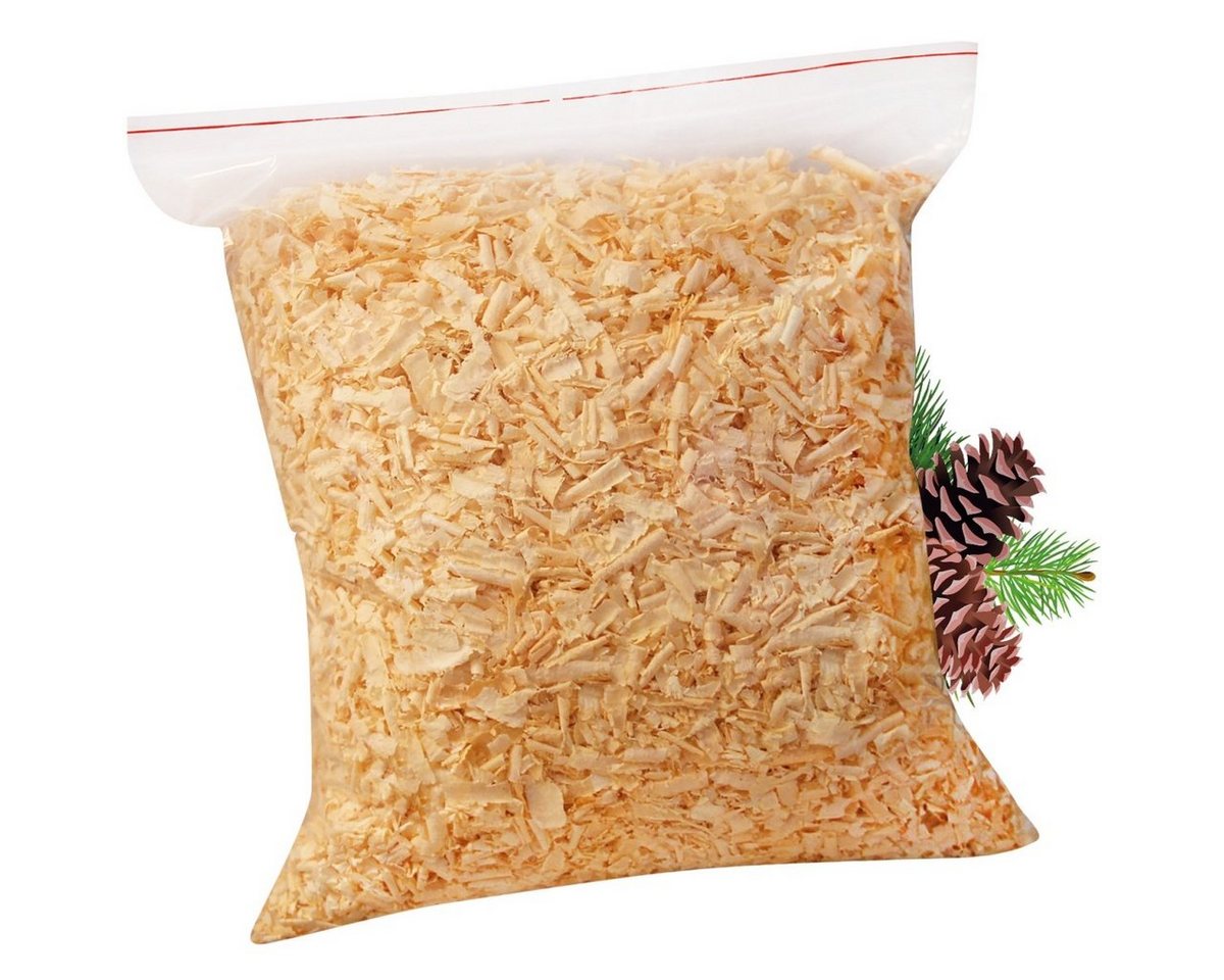 Heubergshop Zirbenkissen, Nachfüllpack 500g - Zirbenspäne, Zirbenflocken (Zirben-500g)