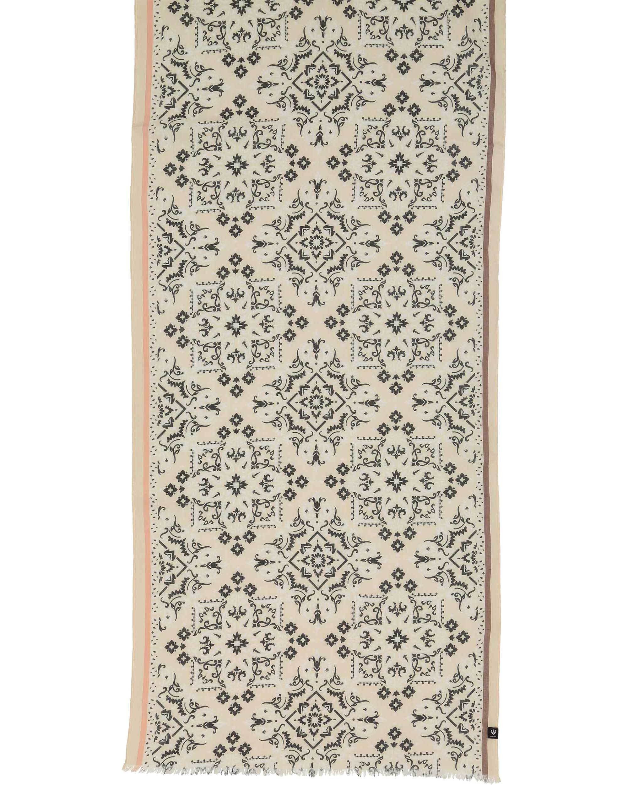 Fraas Modeschal Schal mit Paisley-Print aus reiner Baumwolle, (keine)