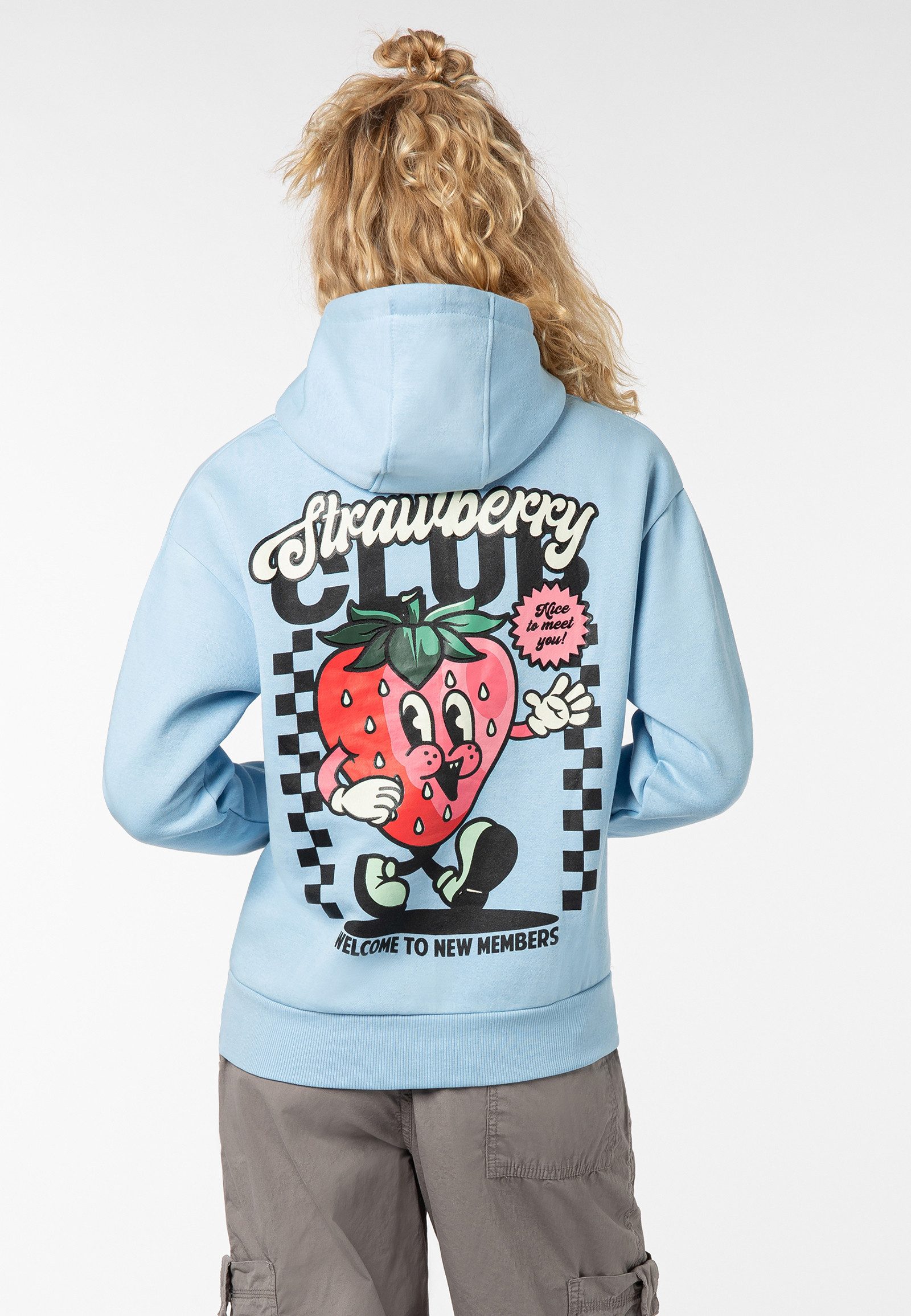 SUBLEVEL Kapuzenpullover Damen Hoodie Kapuzenpullover mit günstig online kaufen