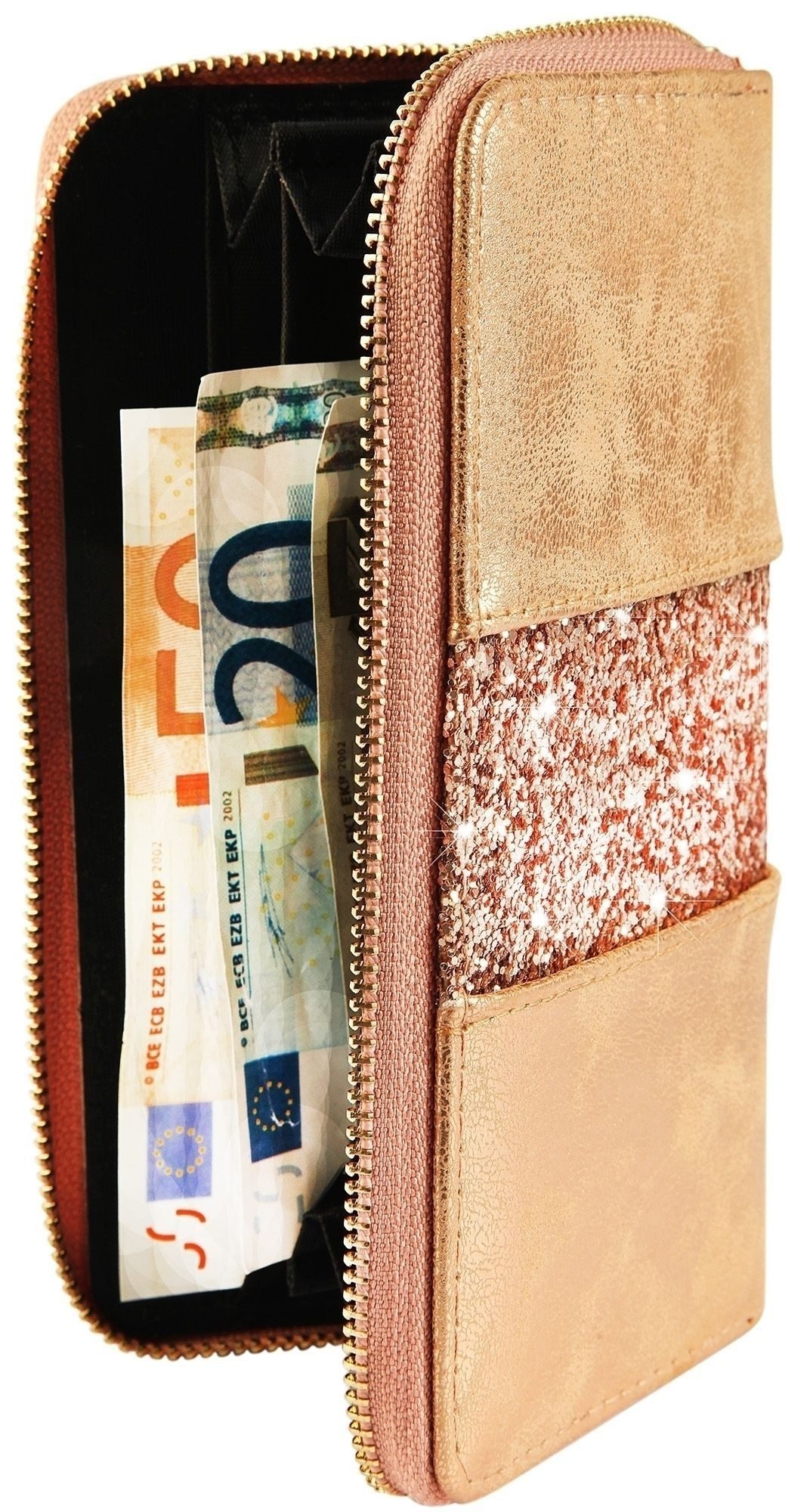 Cham Cham Geldbörse Afiya, langlebig, Damen GeldbÃ¶rse Quer Lederimitat