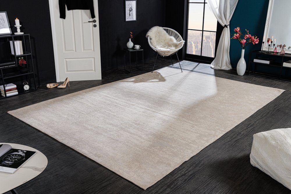 riess-ambiente Teppich MODERN ART XXL 350x240cm beige, rechteckig, Höhe: 10 günstig online kaufen