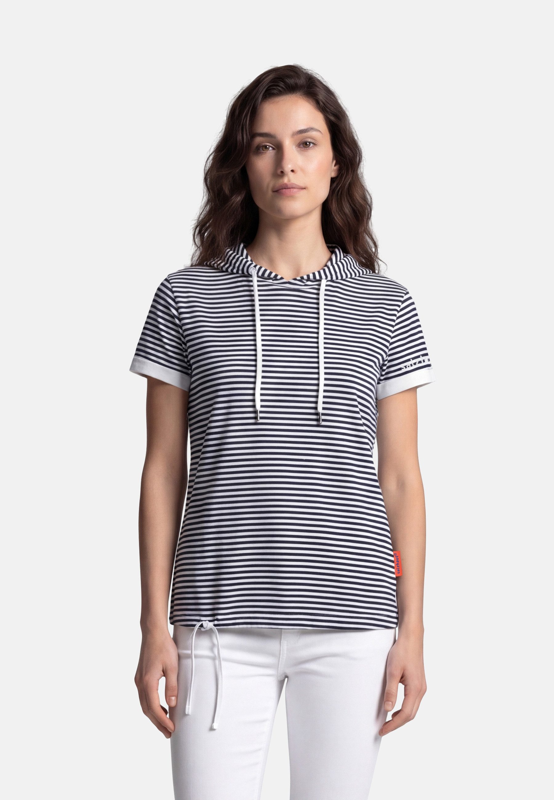 salzhaut Kapuzenshirt BAGALUTEN Damen Gerade salzhaut – nordisch frisch, lässig und frech für jeden Tag!n