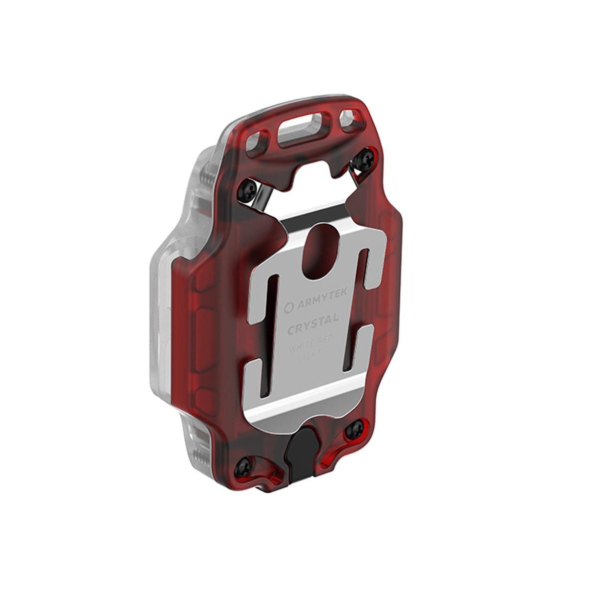 Armytek LED Taschenlampe Armytek Crystal Stirnlampe, Lichtfarbe weiß und rot