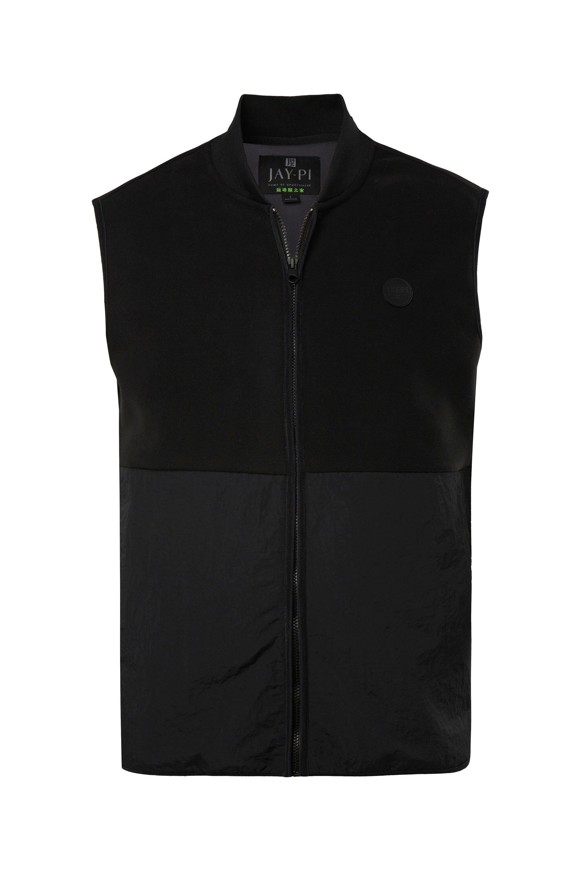 JP1880 Steppweste Fleeceweste Golf College-Kragen