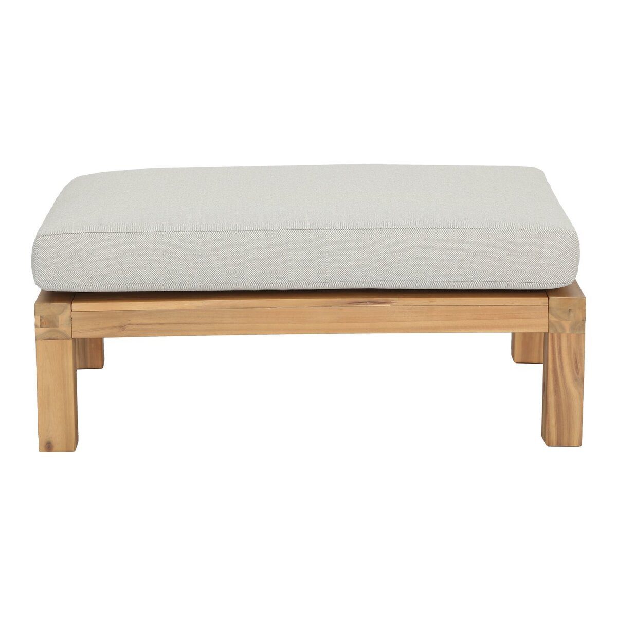 vtwonen Gartenlounge-Hocker, Großzügig, Multifunktional als Gartenhocker/Beistelltisch