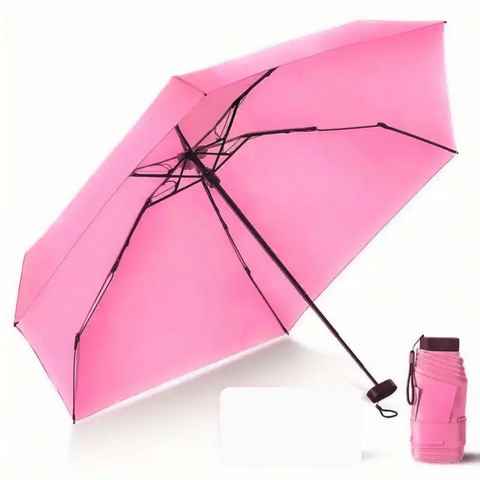 Meri-Home Taschenregenschirm Regenschirm Damen Regenschirme Mini Sturmfest Herren Modern Kinder