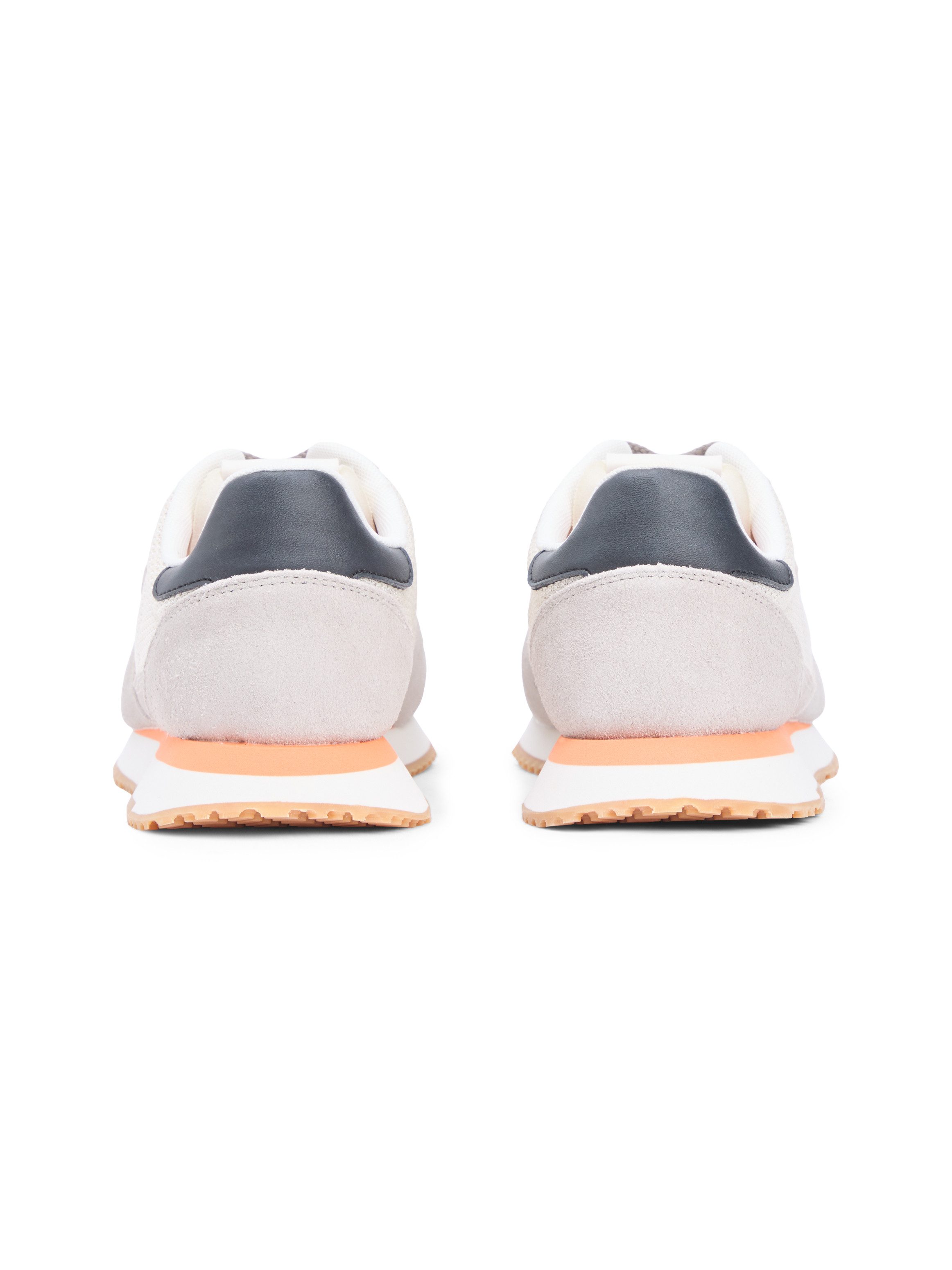 Tommy Jeans TJM EVA RUNNER LEATHER Sneaker Freizeitschuh, Halbschuh, Schnürschuh mit seitlicher Logoflagge