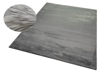 Hochflor-Teppich Teppich Shaggy Kunstfellteppich Hochflor Teppich Faux Fur Flokati in anthrazit, Teppich-Traum, rechteckig, Höhe: 30 mm
