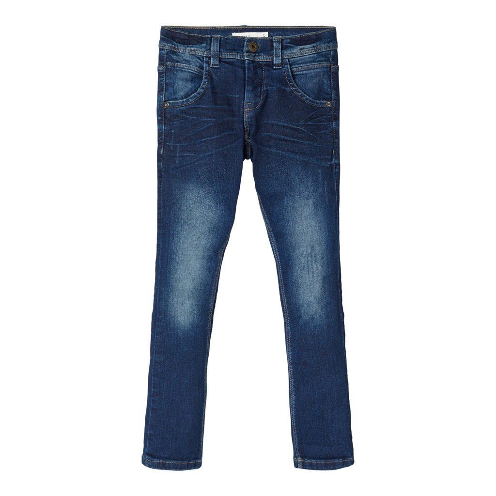 Name It 5-Pocket-Jeans Name It Jungen Super Stretch Jeans im Used-Look