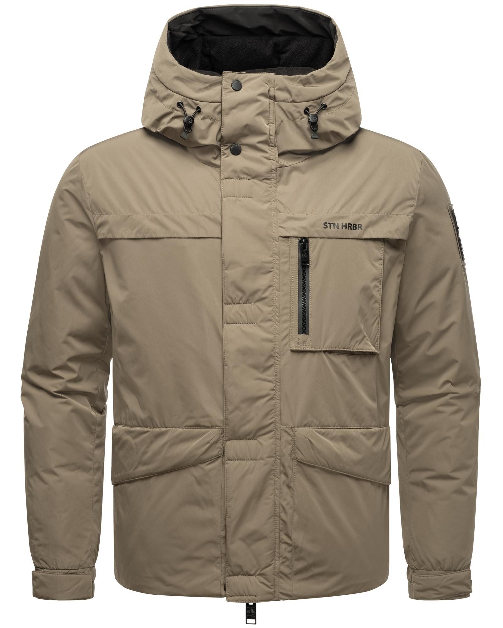 Stone Harbour Winterjacke Yorchii XX Herren Outdoorjacke mit Fleece-Innenfutter