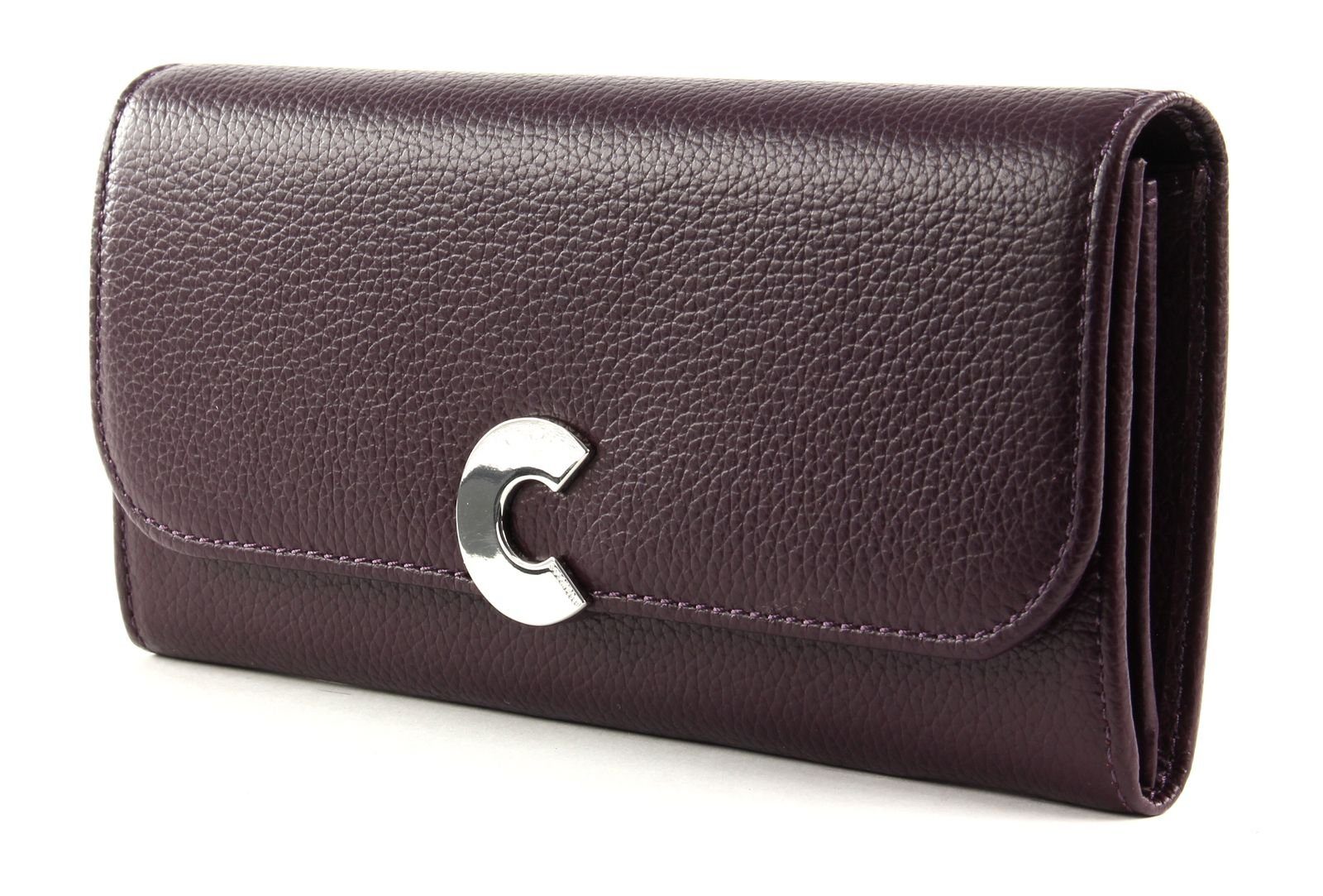 COCCINELLE Geldbörse Craquante Plum