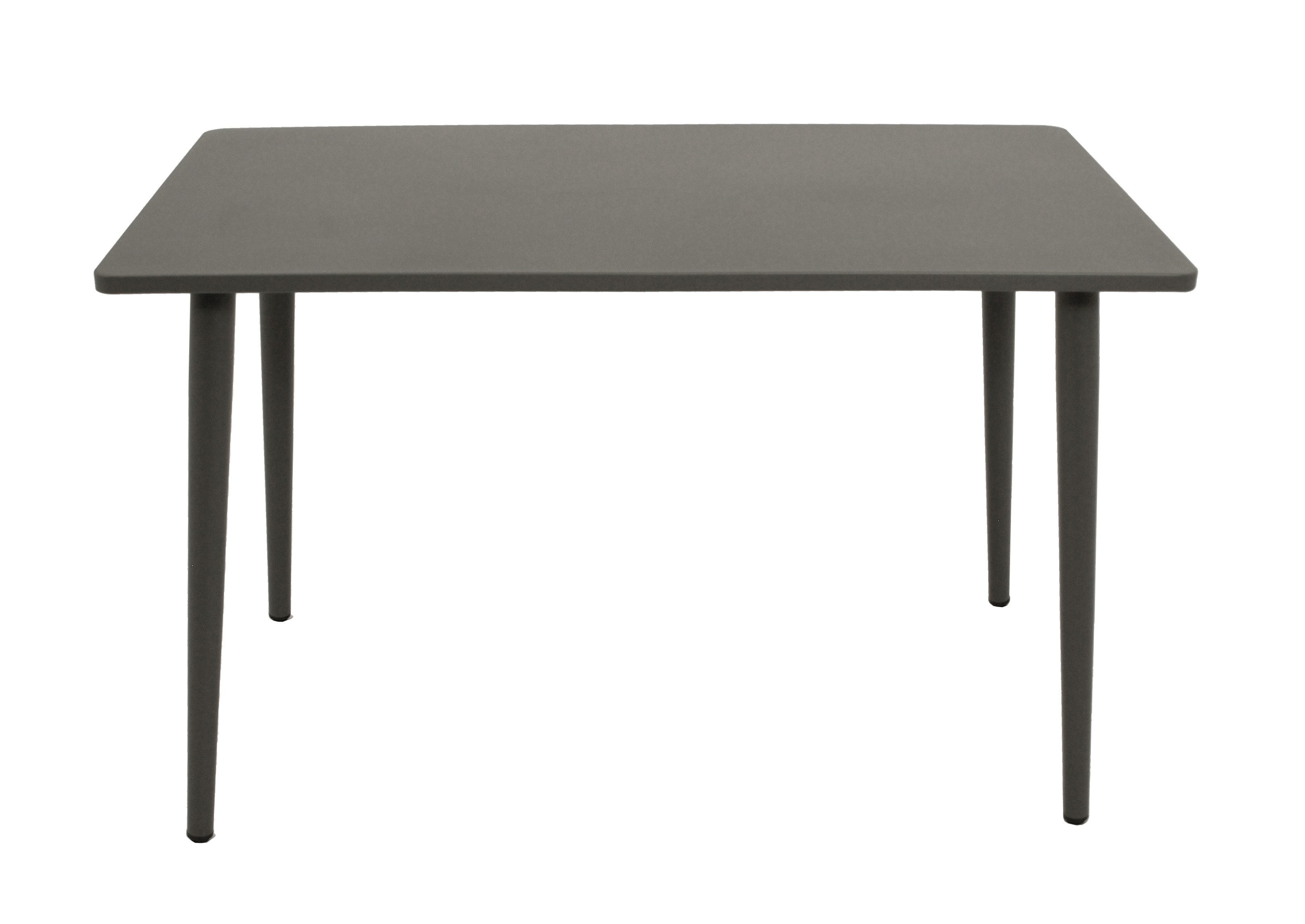 DEGAMO Gartentisch DENVER 70x120cm, Stahl, Innen und Außen