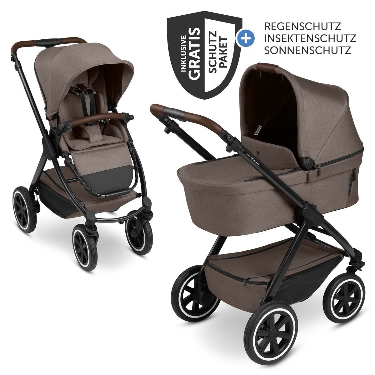 Kombi-Kinderwagen Samba 2 - Pure - Nature