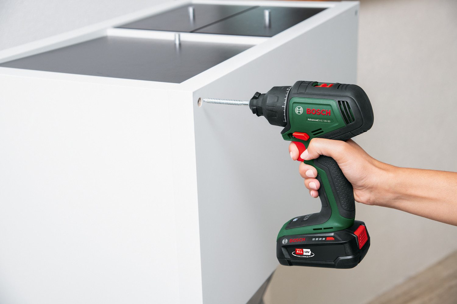 Bosch Home & Garden Akku-Bohrschrauber »AdvancedDrill günstig online kaufen