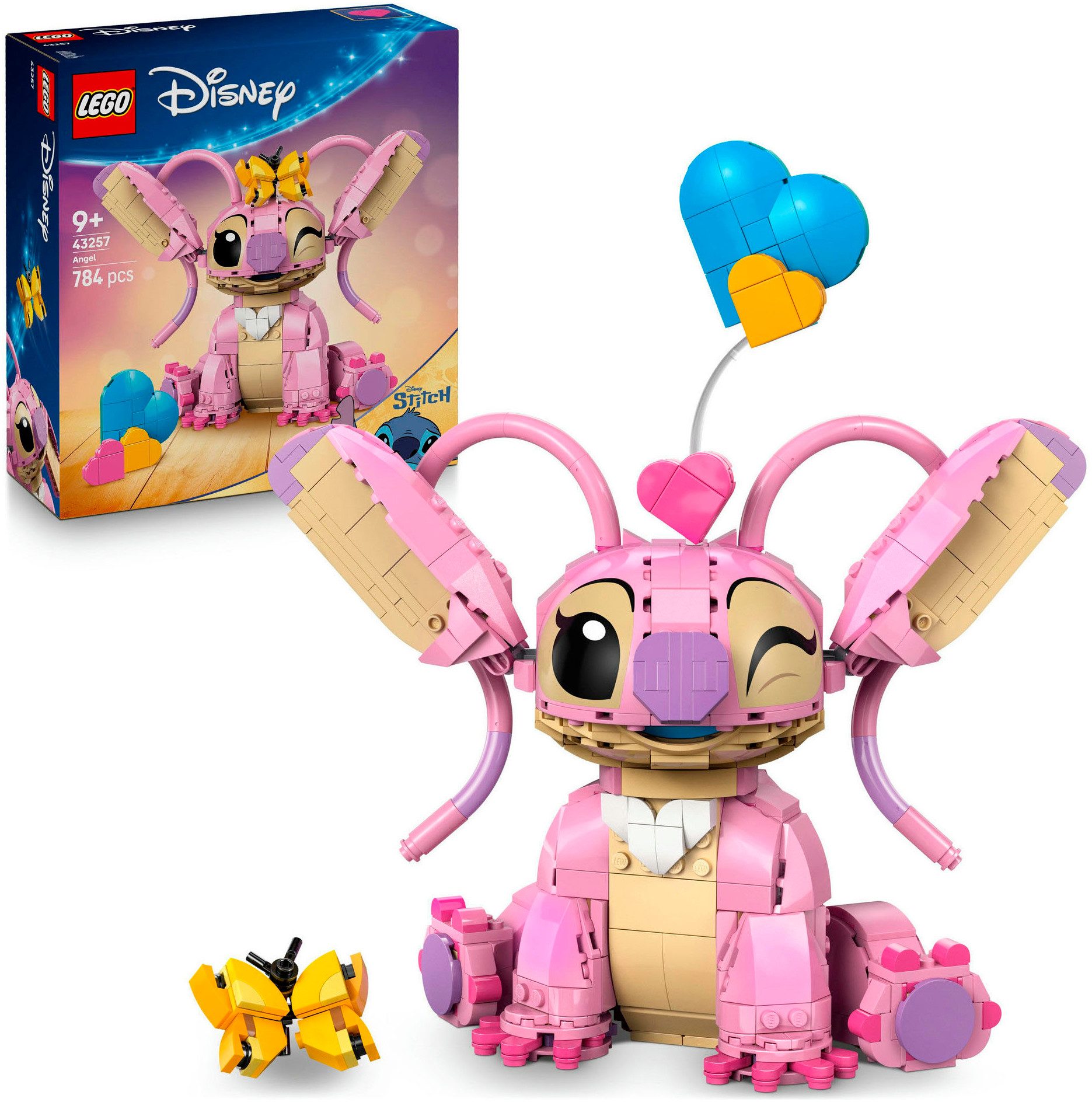LEGO® Angel (43257), LEGO Disney Classic Konstruktionsspielsteine, (784 St) günstig online kaufen
