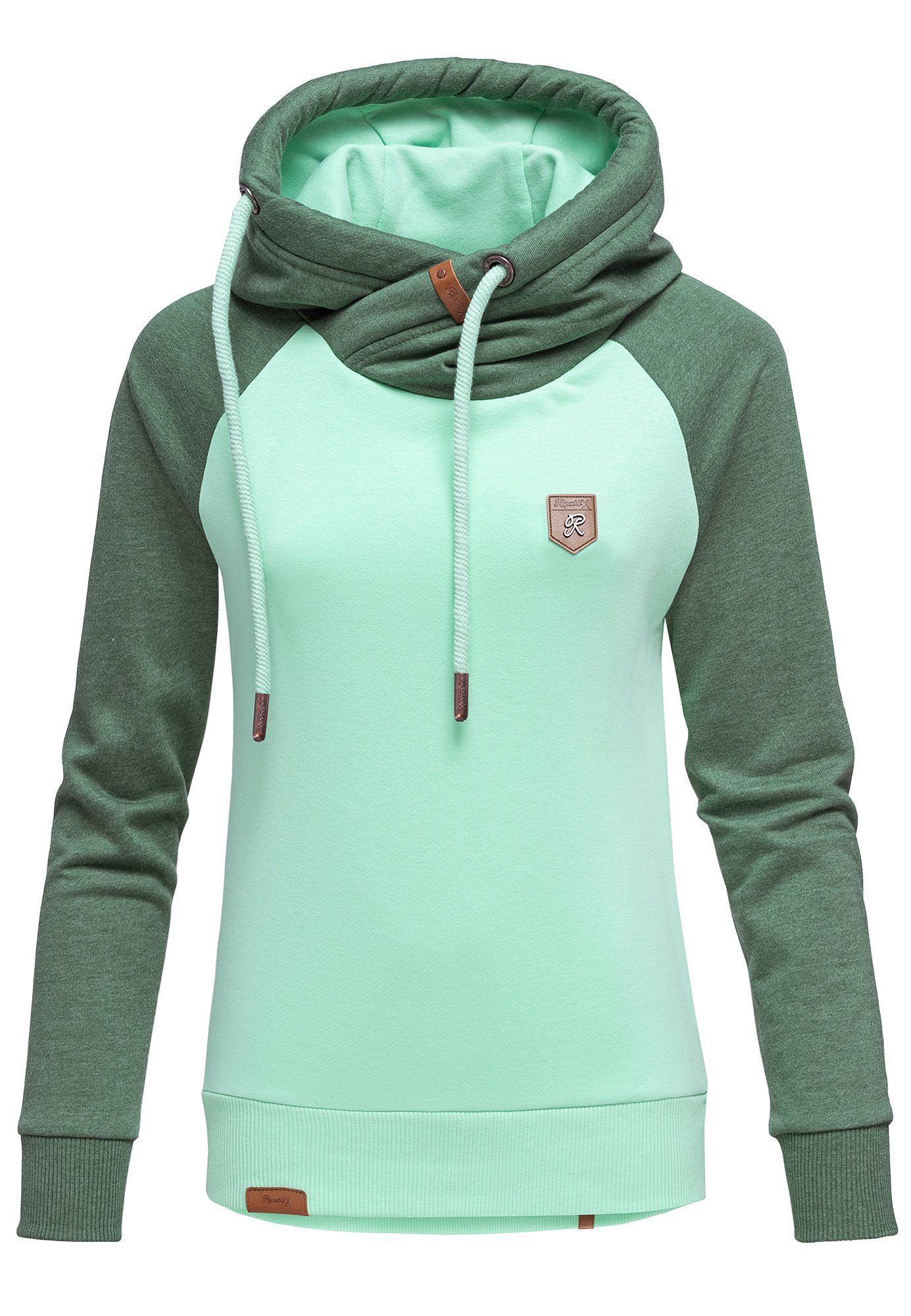 REPUBLIX Sweatshirt RILEY Damen Kapuzenpullover Sweatjacke Пуловери Hoodie