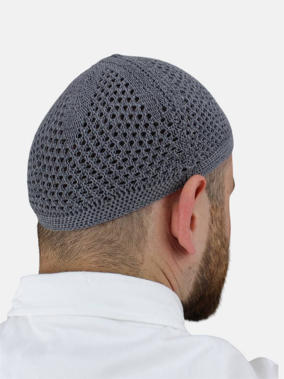 Aymasal Strickmütze Handgestrickte elastische Gebetsmütze Herren günstig online kaufen