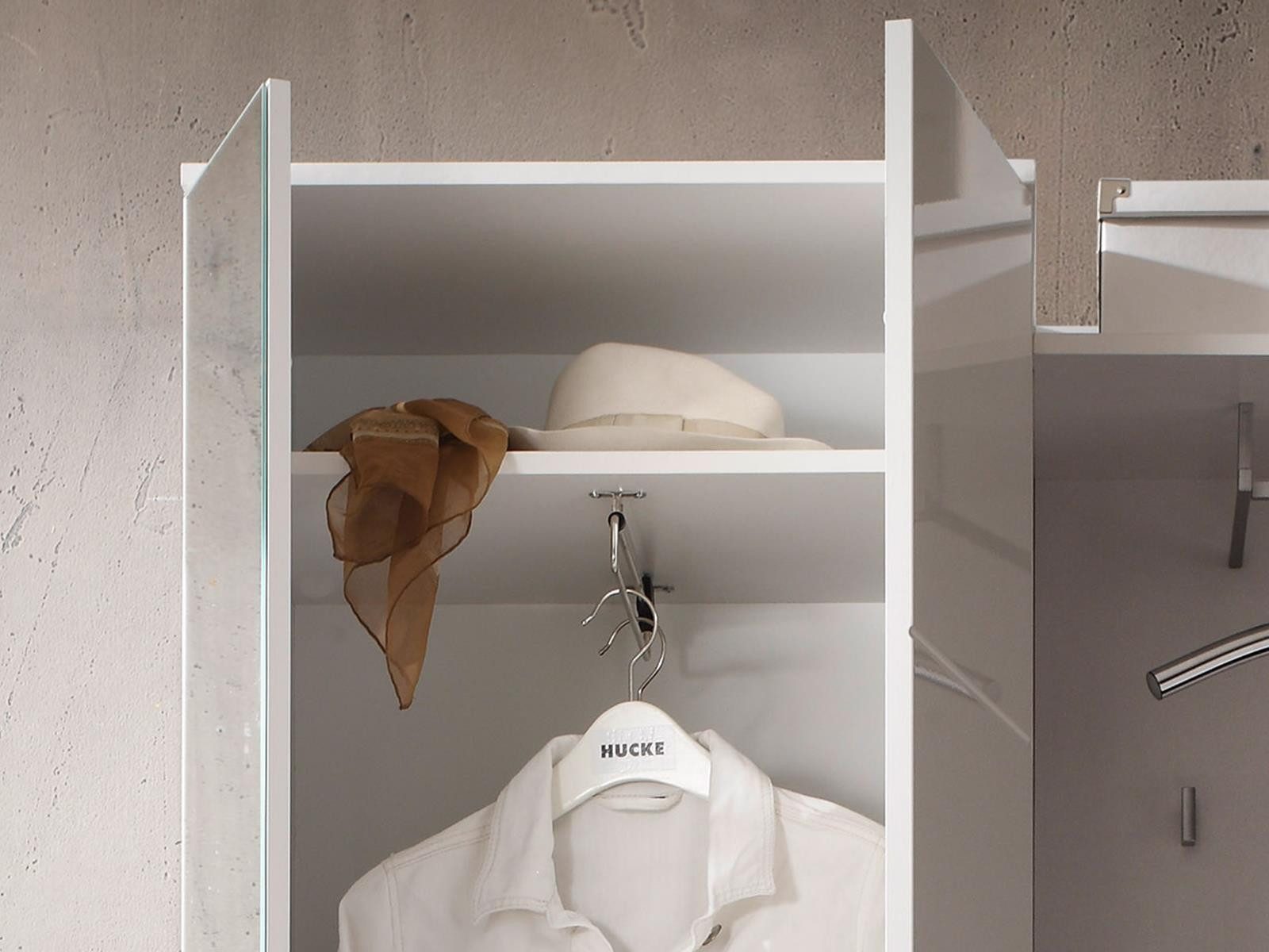 First LOOK Garderobenschrank 60 x 198 x 40 cm (B/H/T)