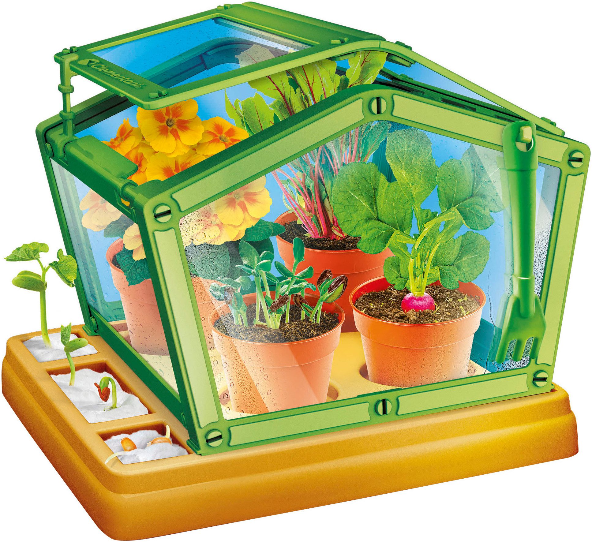 Clementoni® Experimentierkasten Galileo Lab, Mein neues Gewächshaus, Made i günstig online kaufen