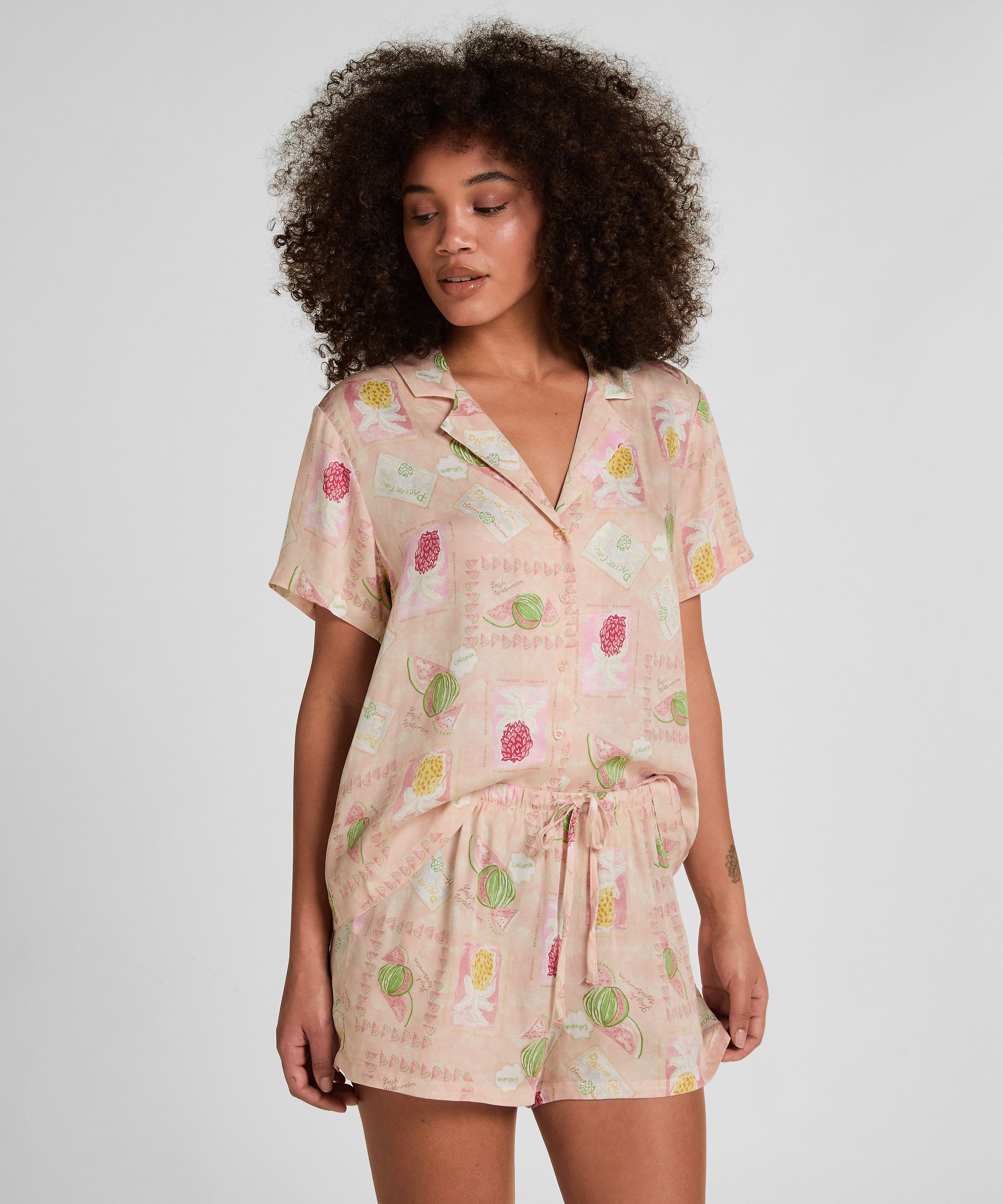 Hunkemöller Pyjama Satin-Shorts